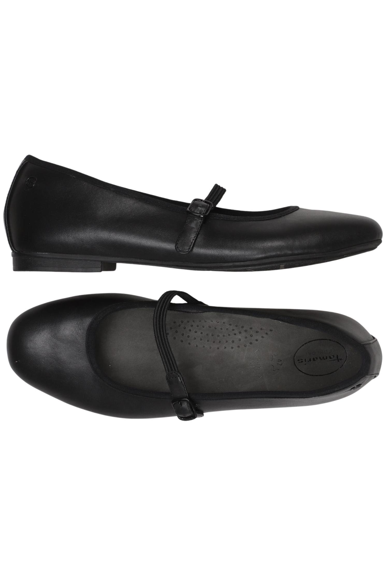 

Tamaris Damen Ballerinas, schwarz, Gr. 42