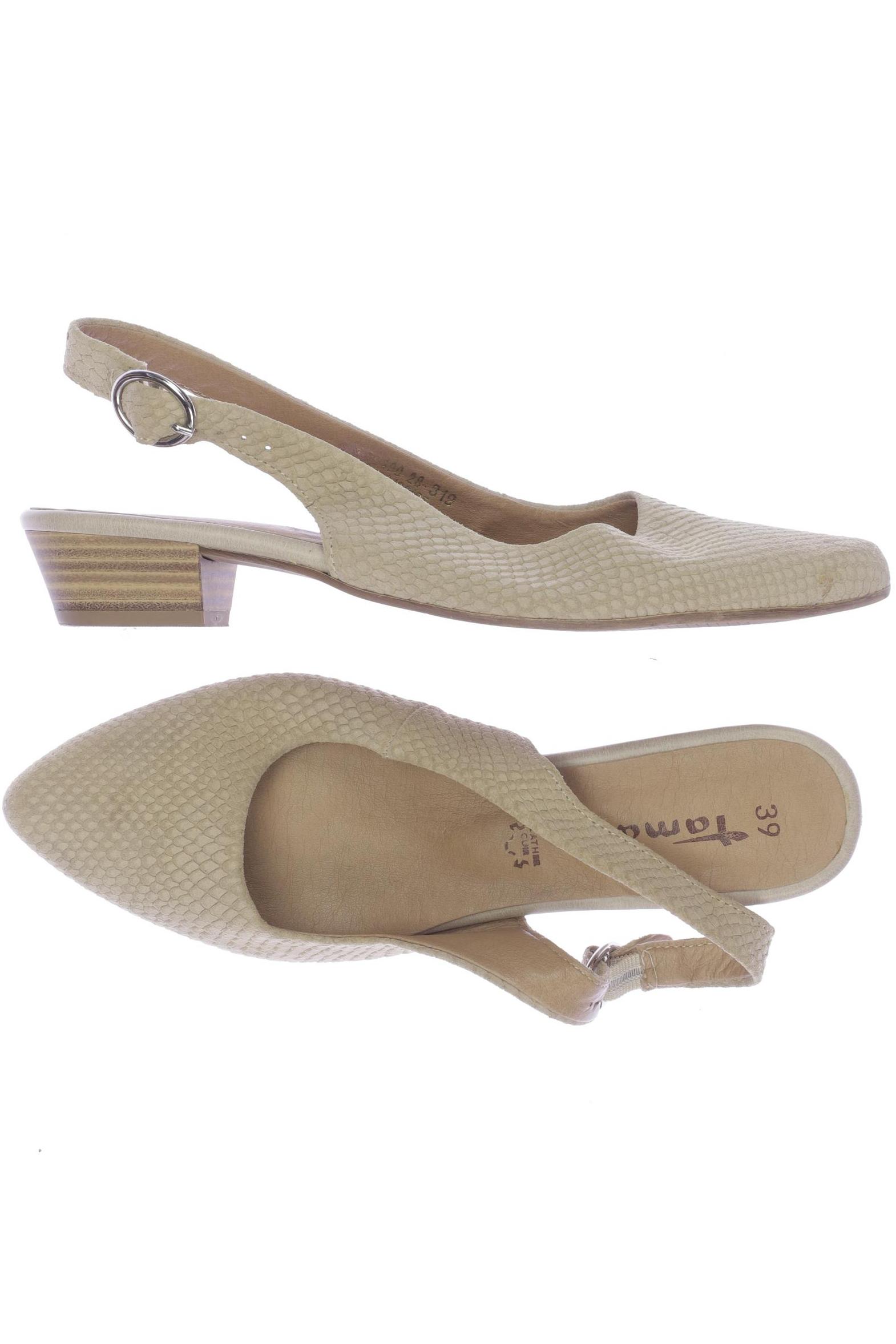 

Tamaris Damen Ballerinas, cremeweiß, Gr. 39