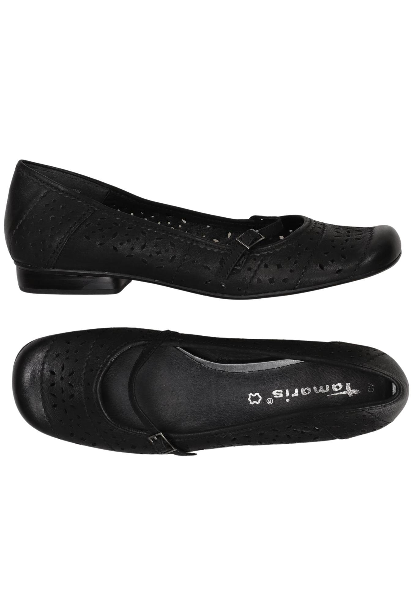 

Tamaris Damen Ballerinas, schwarz, Gr. 40