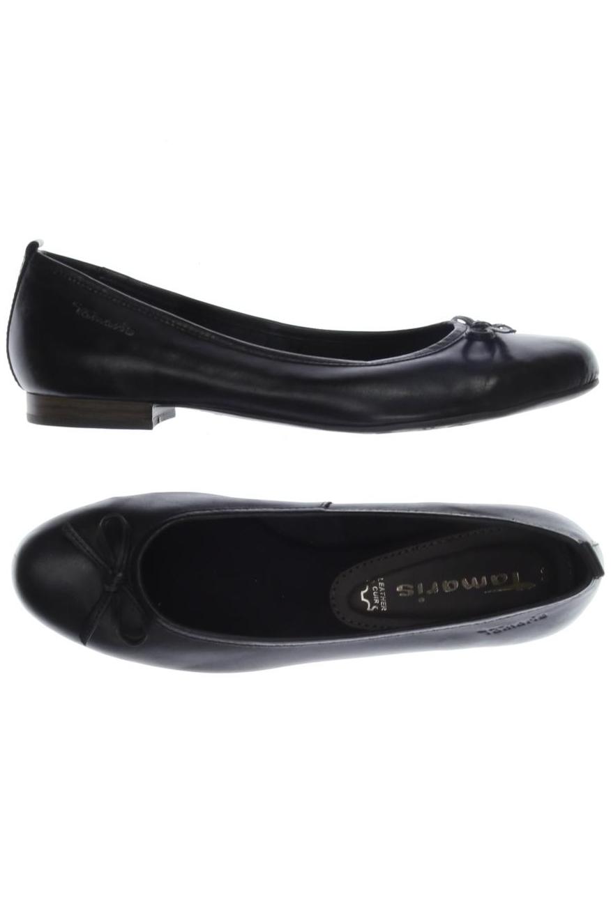 

Tamaris Damen Ballerinas, schwarz, Gr. 38