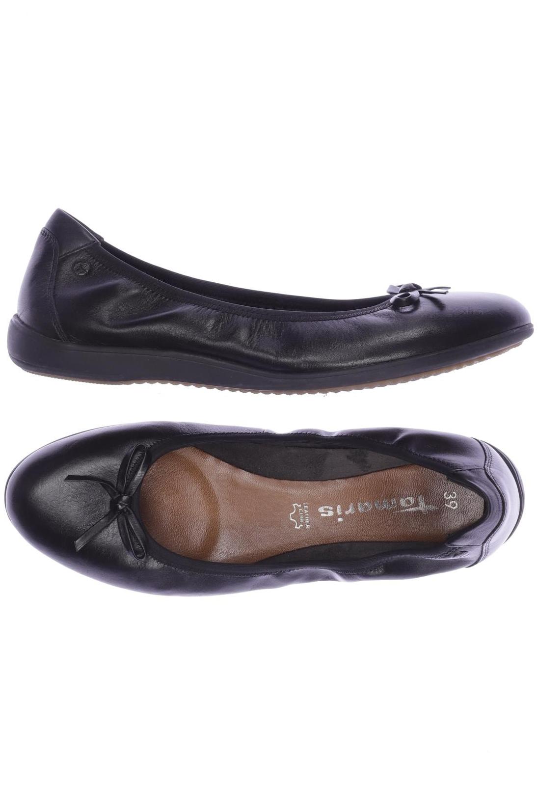 

Tamaris Damen Ballerinas, schwarz, Gr. 39