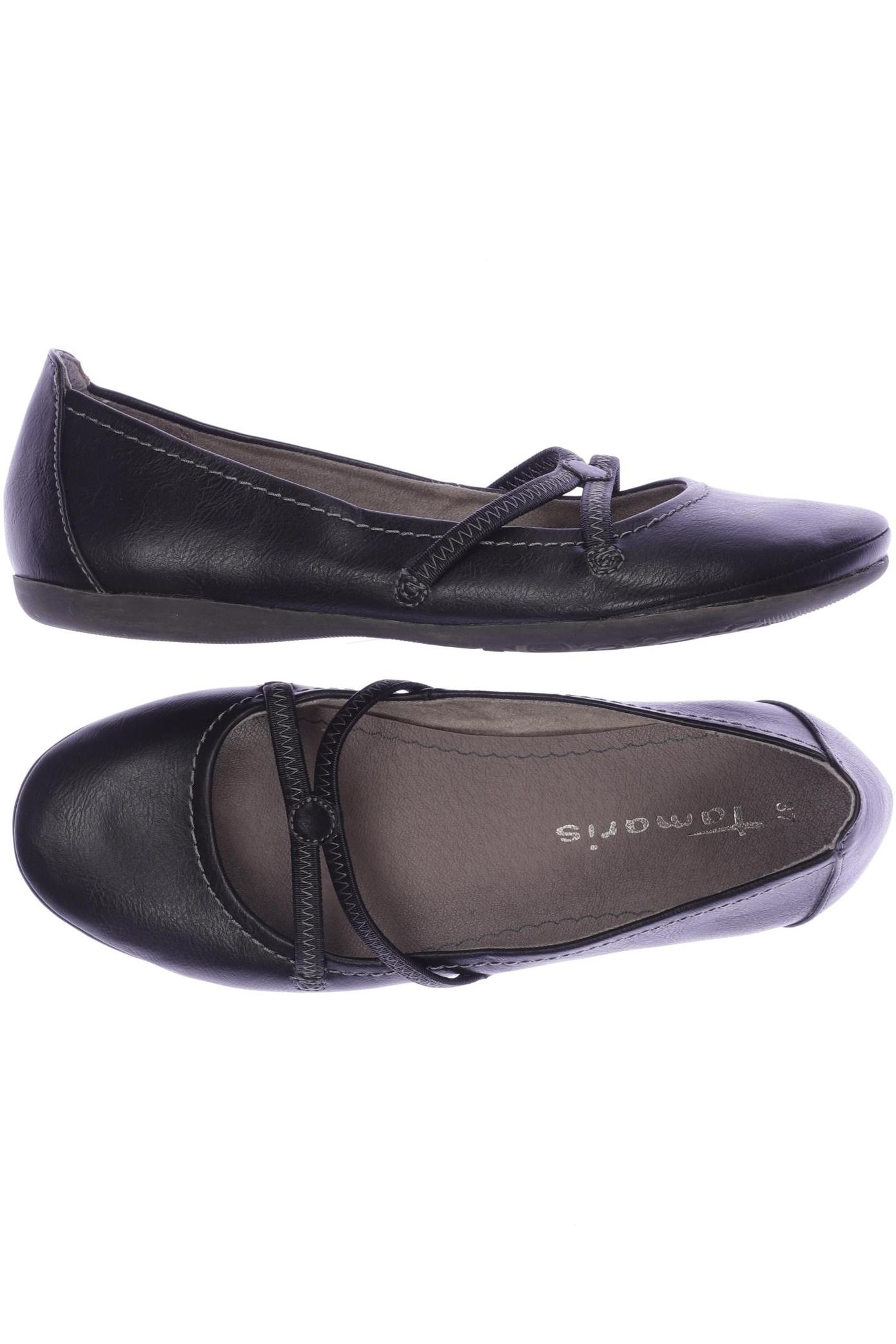 

Tamaris Damen Ballerinas, schwarz, Gr. 37