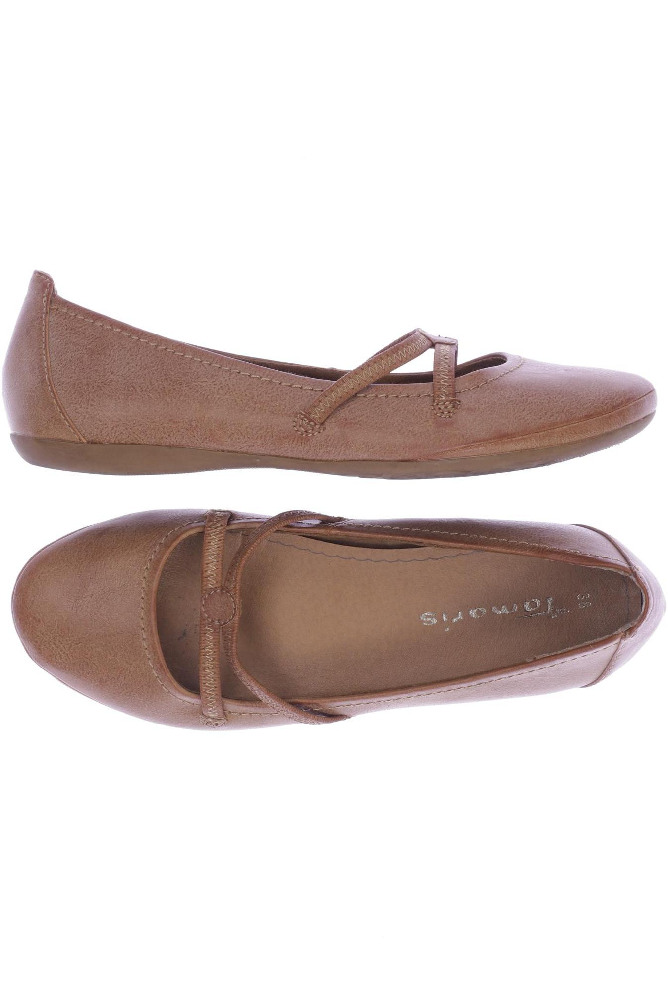 

Tamaris Damen Ballerinas, beige, Gr. 38