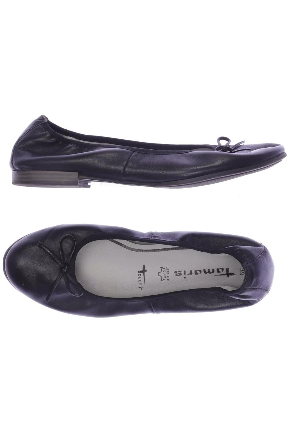 

Tamaris Damen Ballerinas, schwarz, Gr. 39
