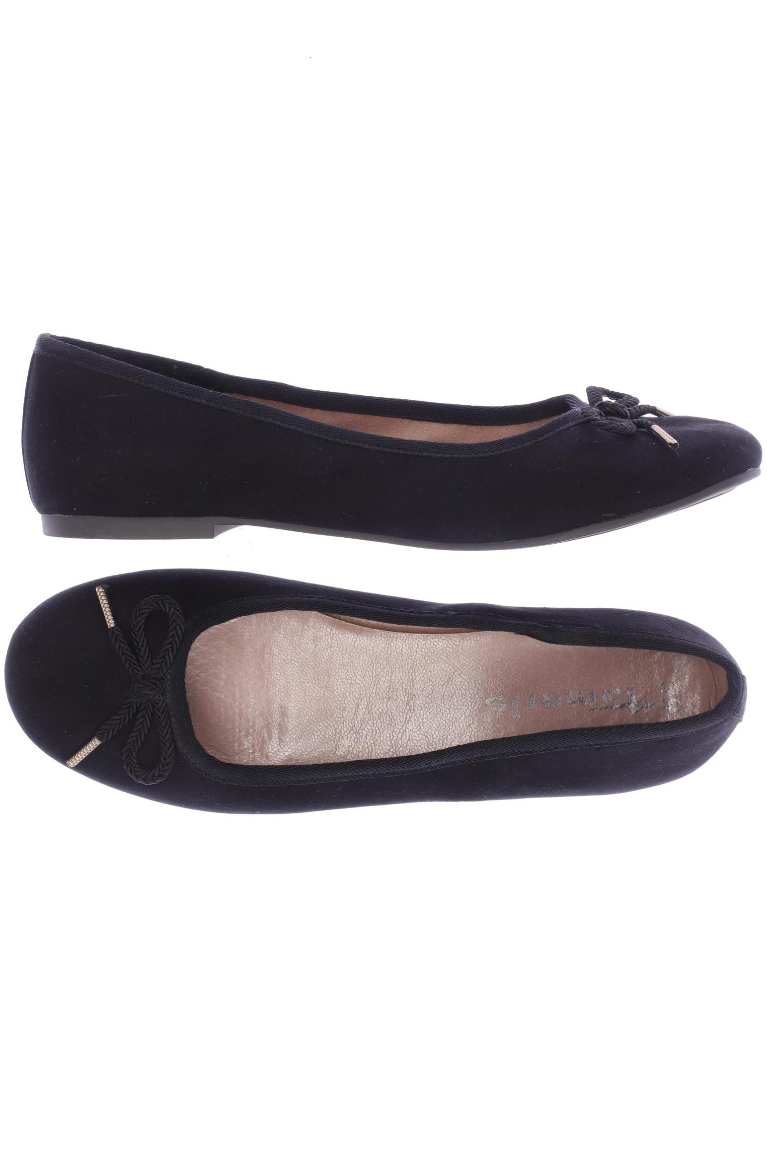 

Tamaris Damen Ballerinas, schwarz, Gr. 39