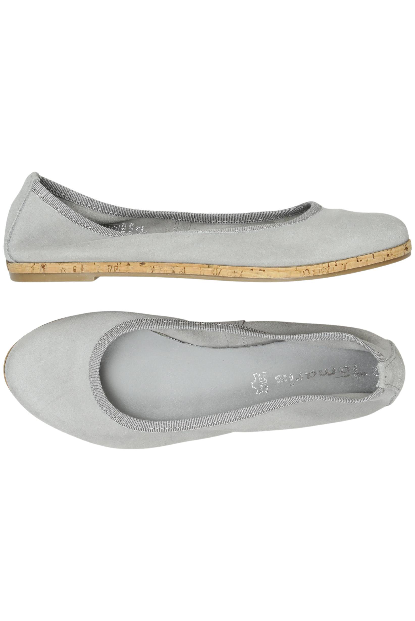 

Tamaris Damen Ballerinas, grau, Gr. 39