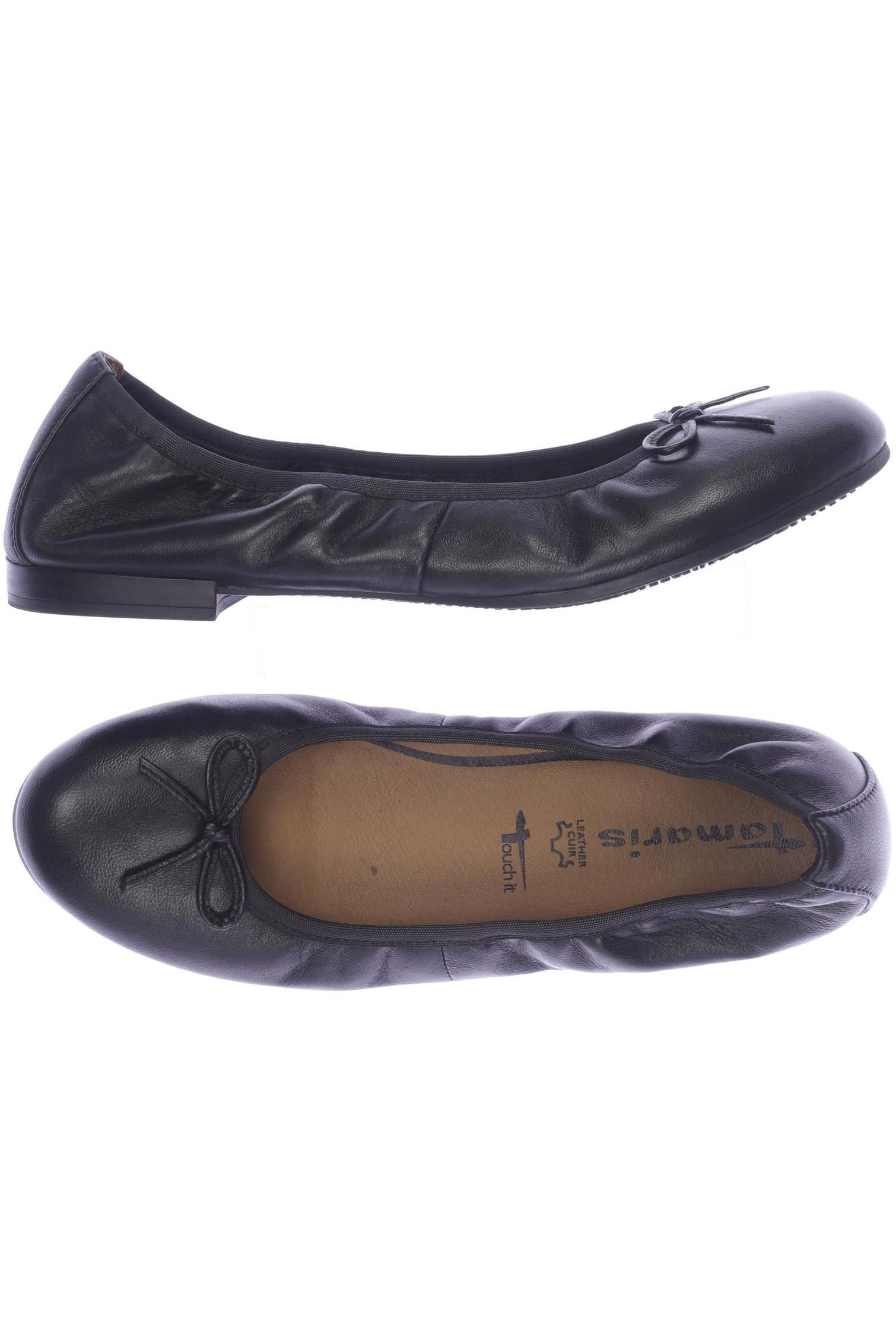

Tamaris Damen Ballerinas, schwarz, Gr. 39