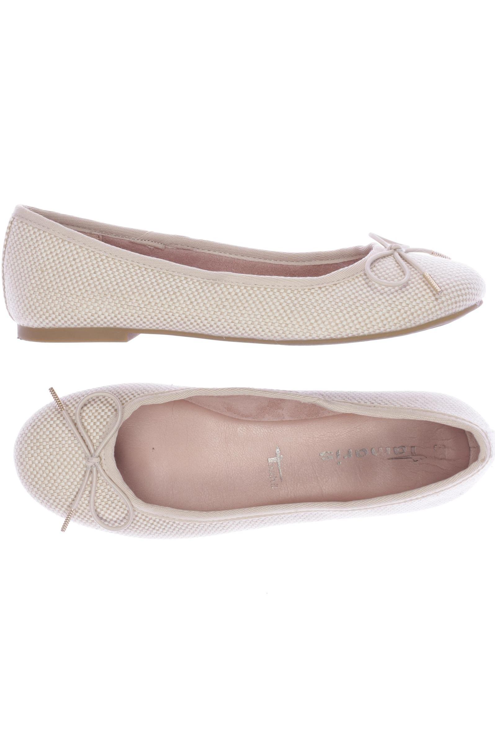 

Tamaris Damen Ballerinas, cremeweiß, Gr. 39