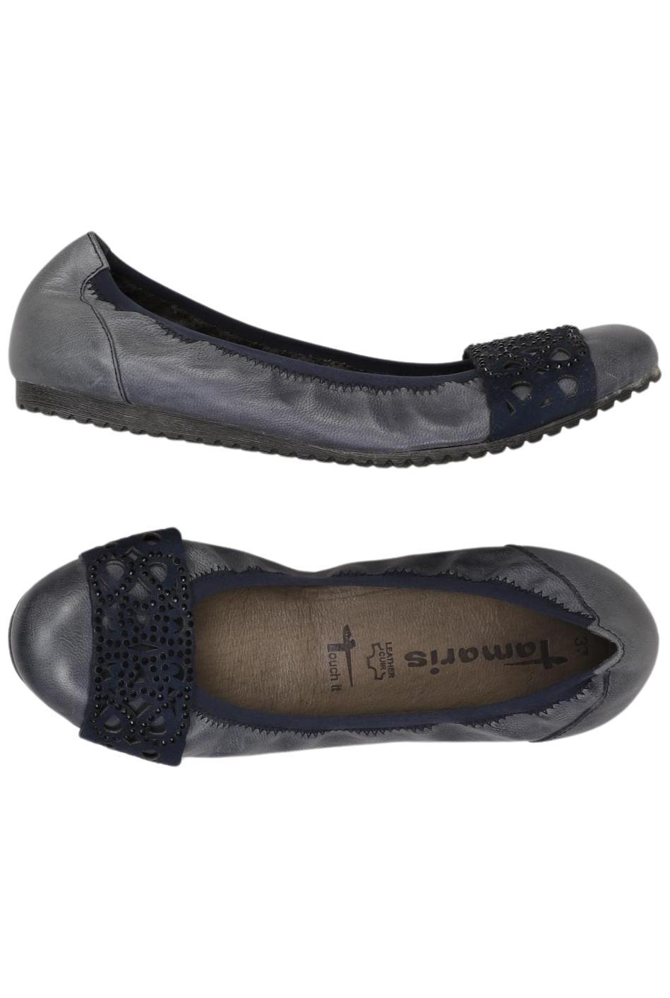

Tamaris Damen Ballerinas, marineblau, Gr. 37