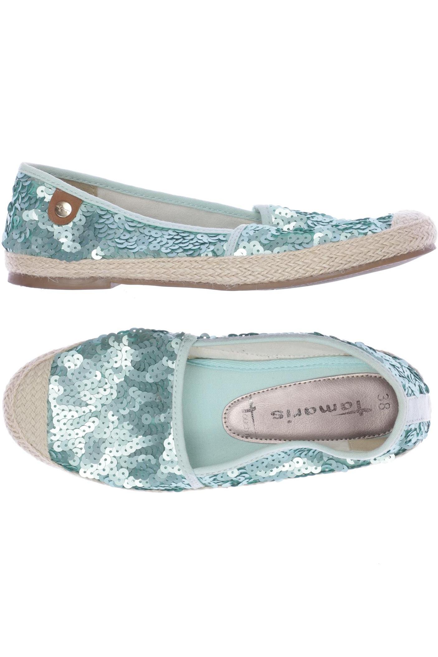 

Tamaris Damen Ballerinas, türkis, Gr. 38