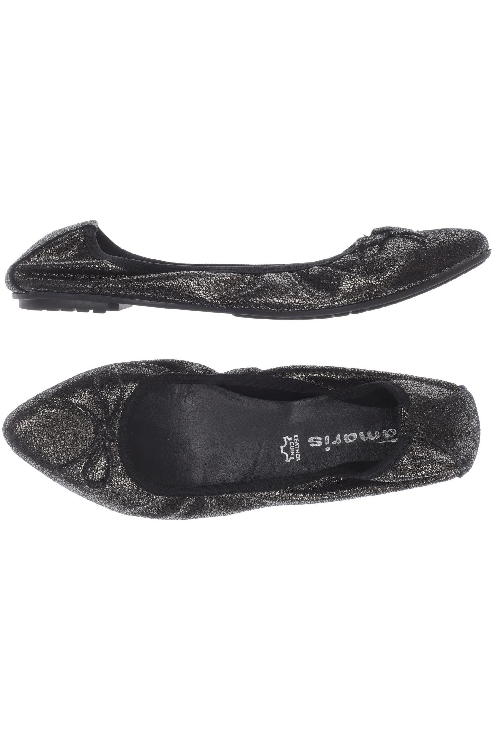 

Tamaris Damen Ballerinas, schwarz, Gr. 39