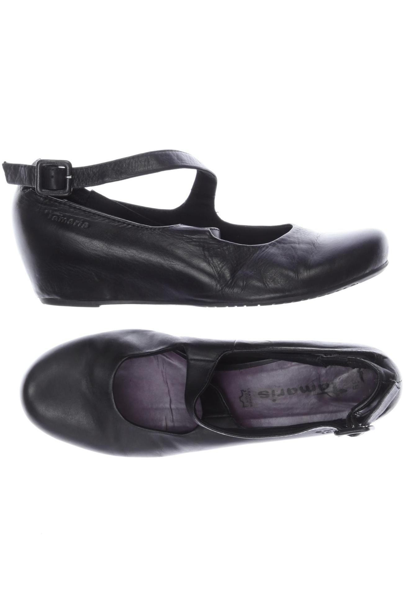 

Tamaris Damen Ballerinas, schwarz, Gr. 39