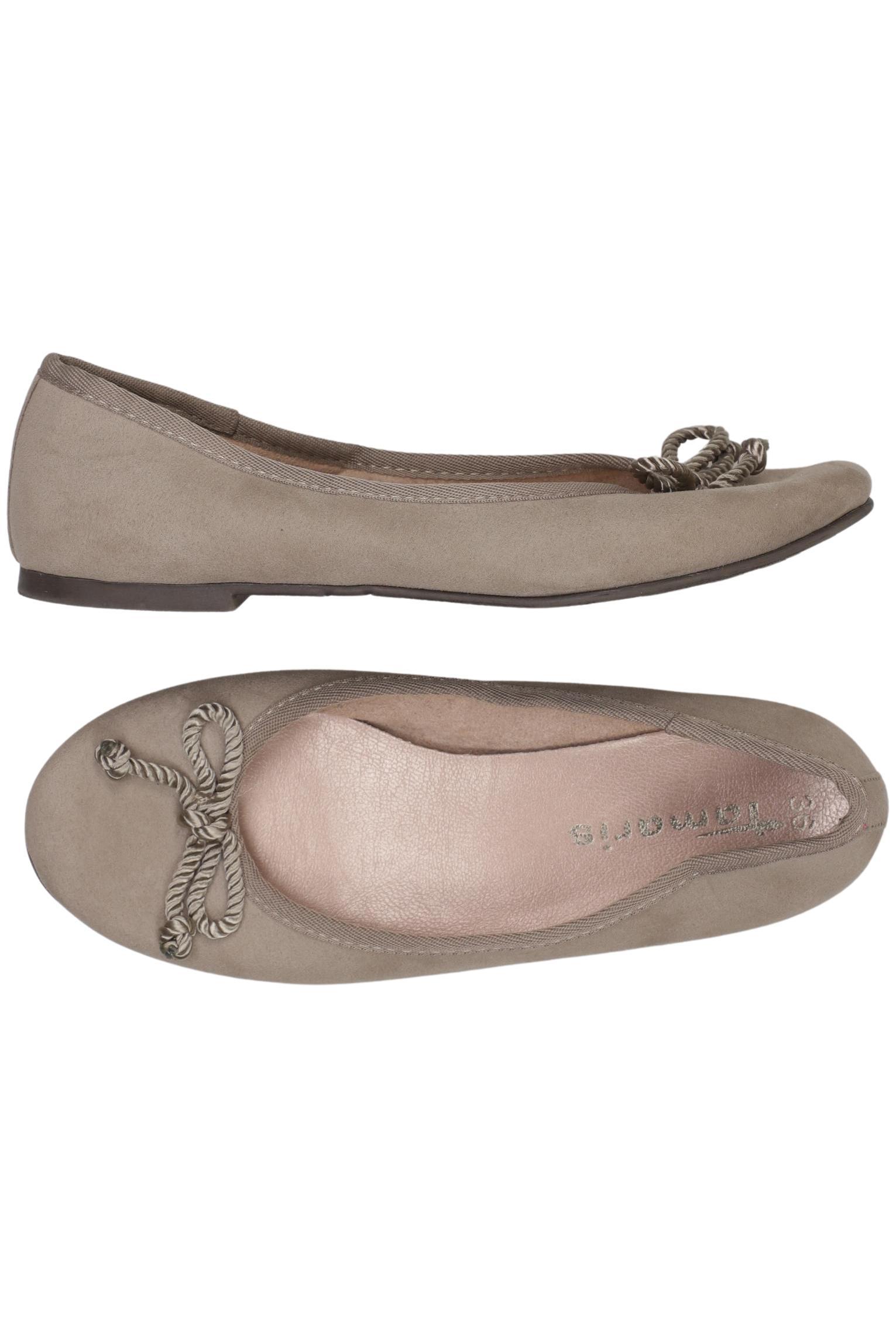 

Tamaris Damen Ballerinas, beige, Gr. 36