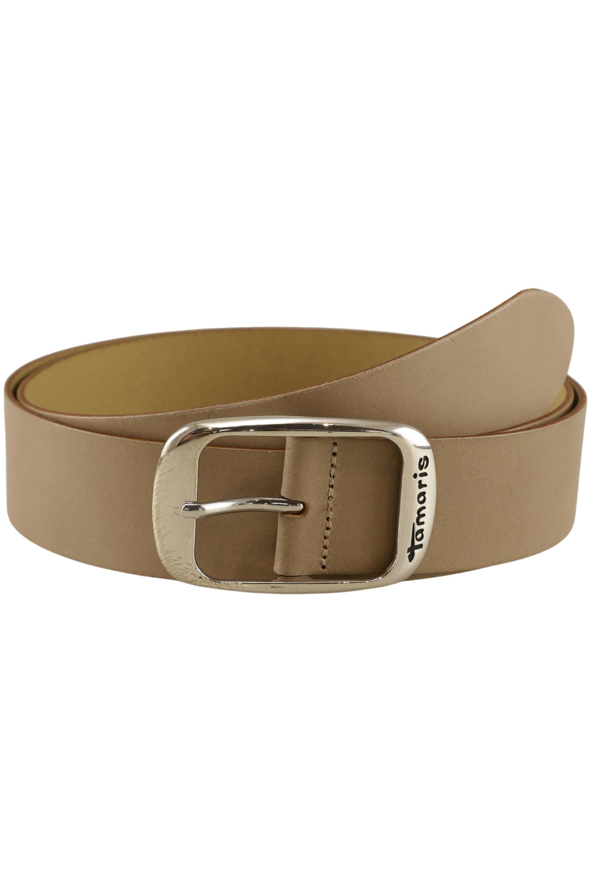 

Tamaris Damen Gürtel, beige, Gr. 100