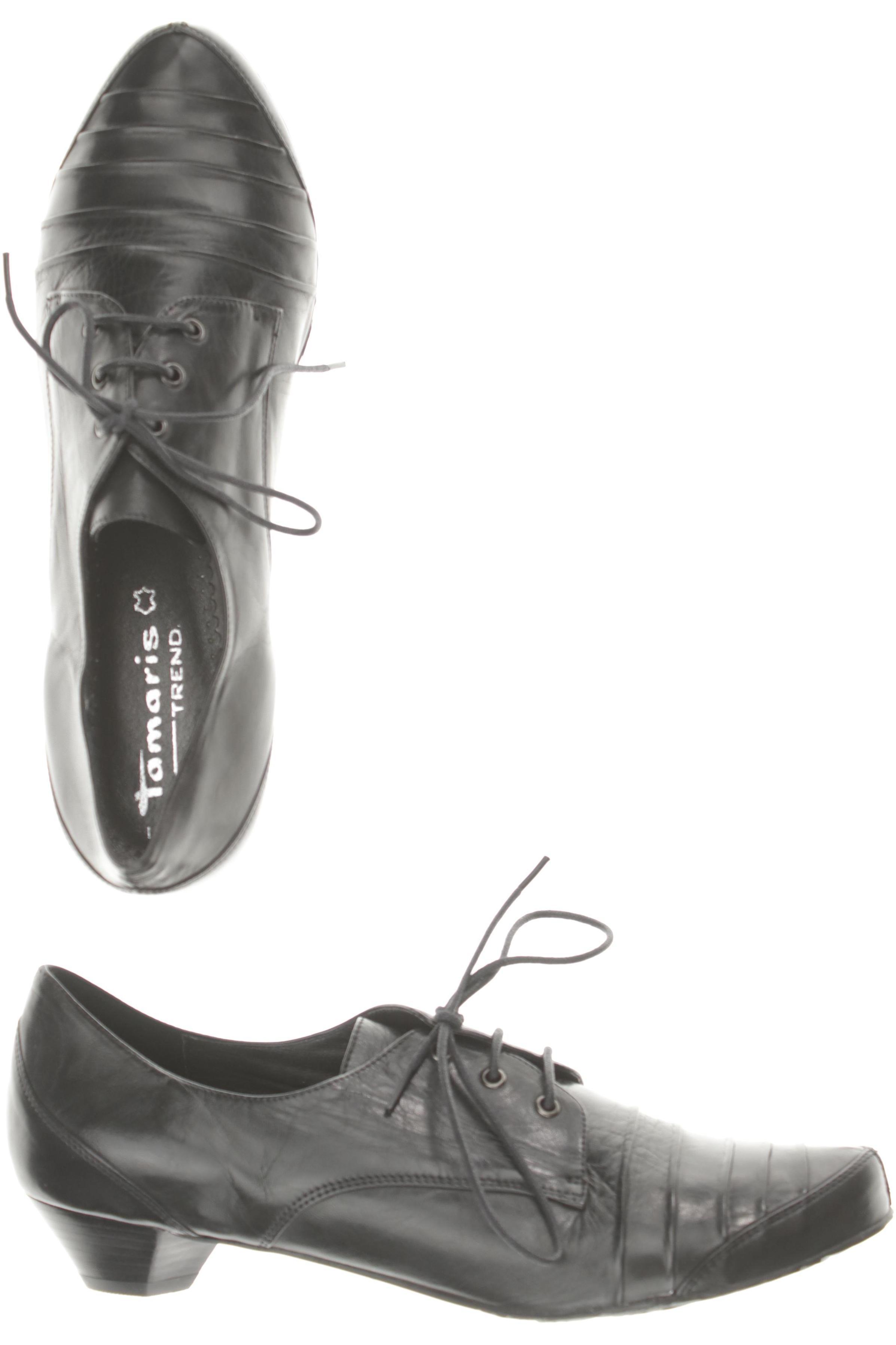 

Tamaris Damen Halbschuh, schwarz, Gr. 41