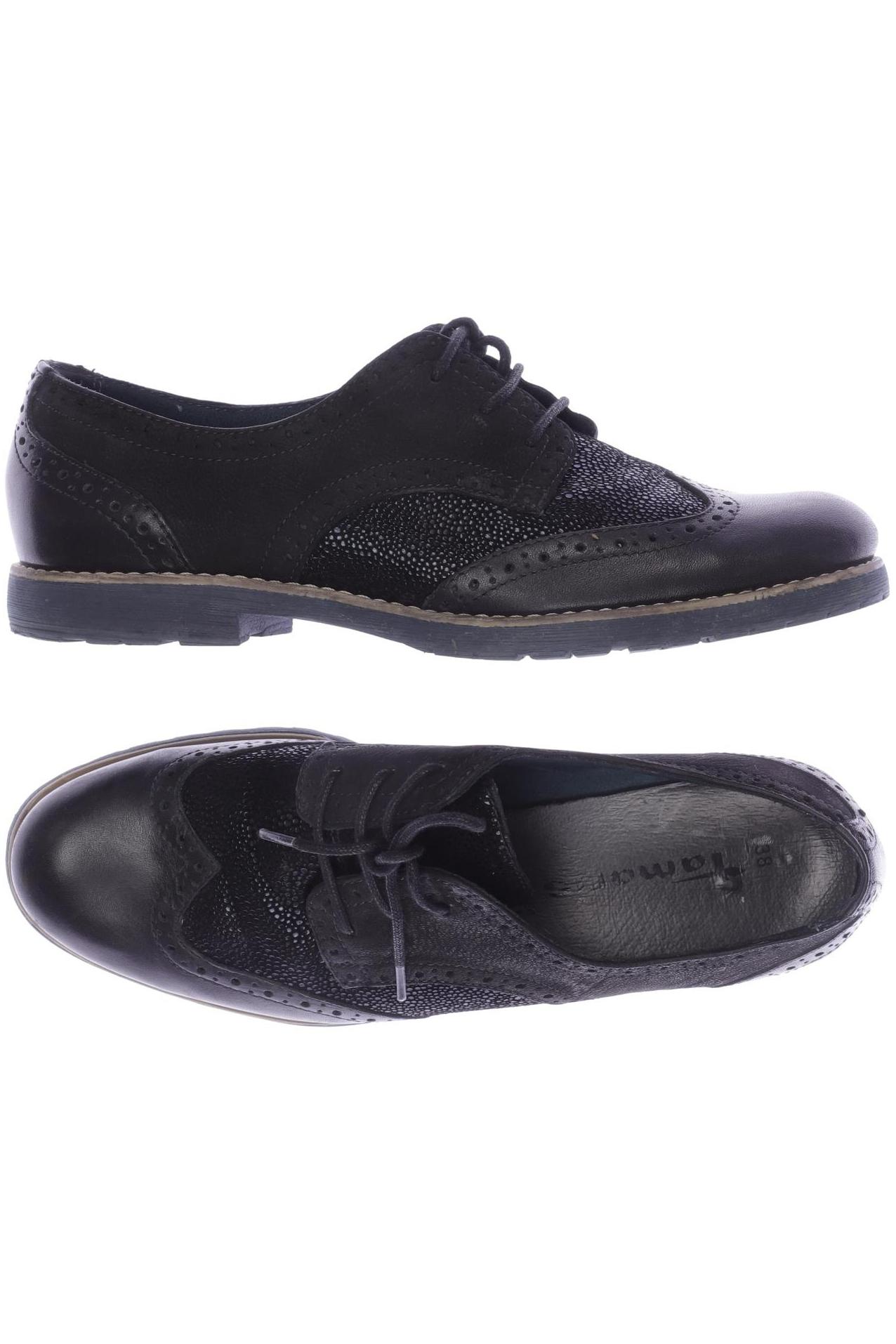 

Tamaris Damen Halbschuh, schwarz