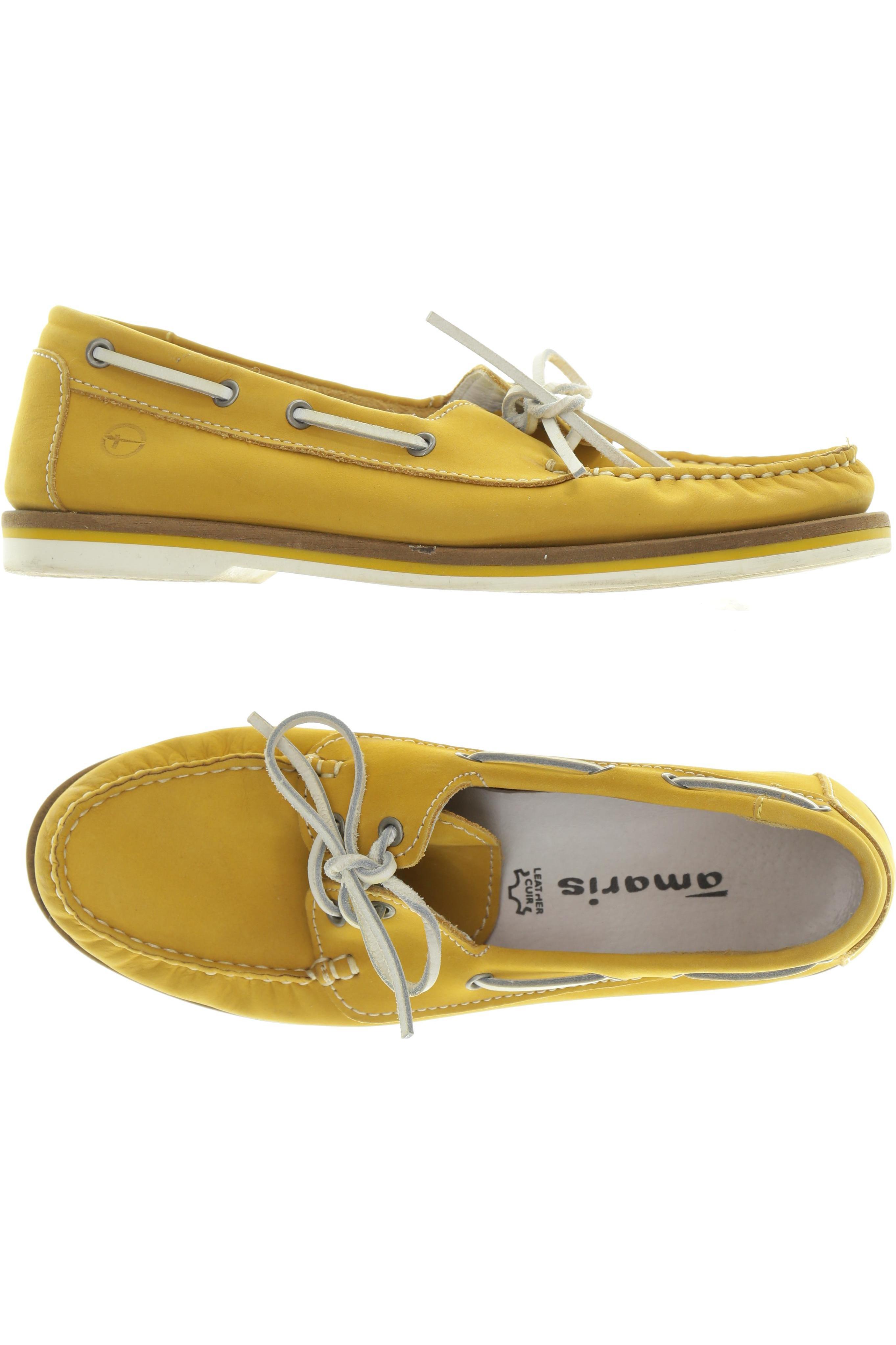 

Tamaris Damen Halbschuh, gelb, Gr. 38