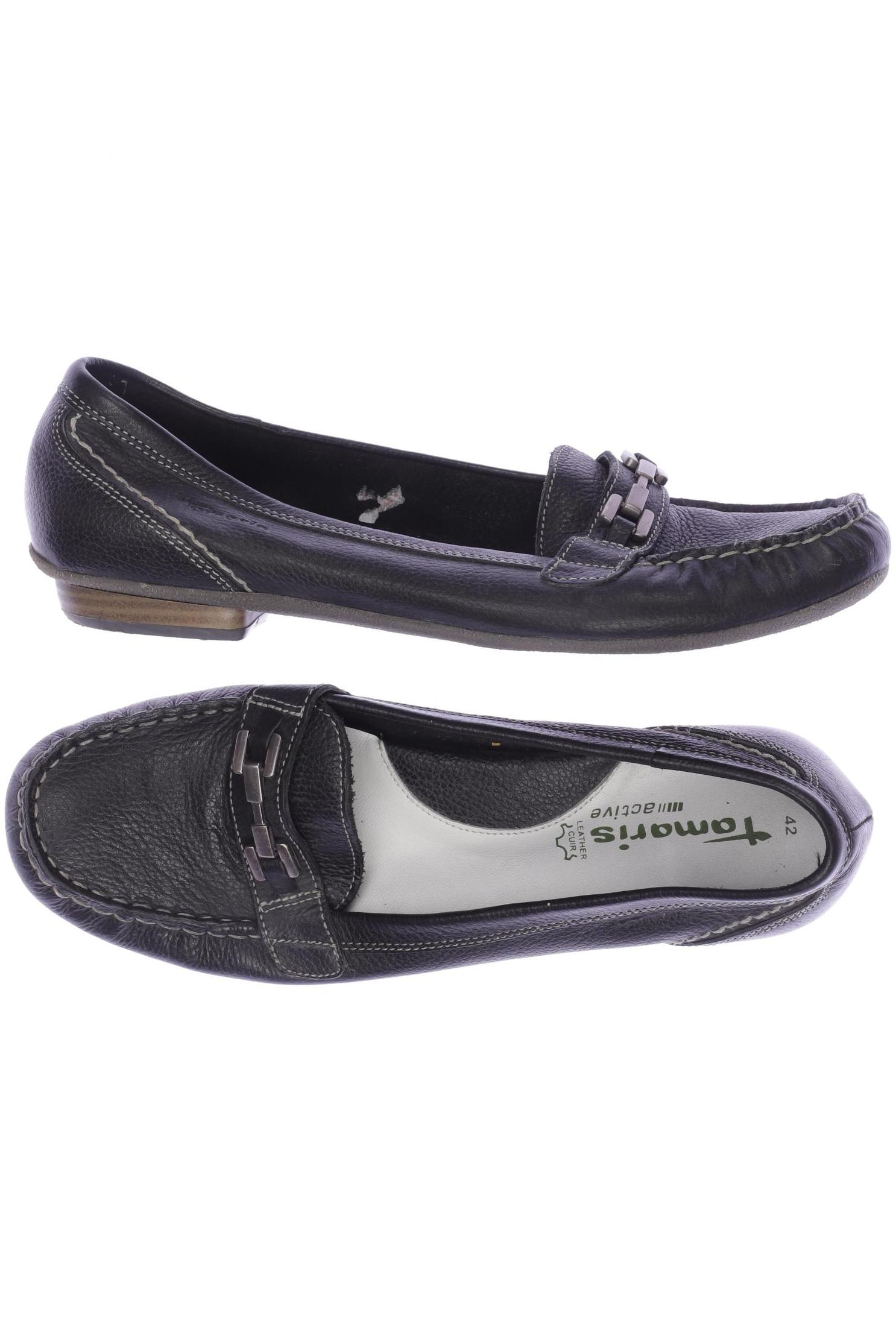 

Tamaris Damen Halbschuh, schwarz, Gr. 42