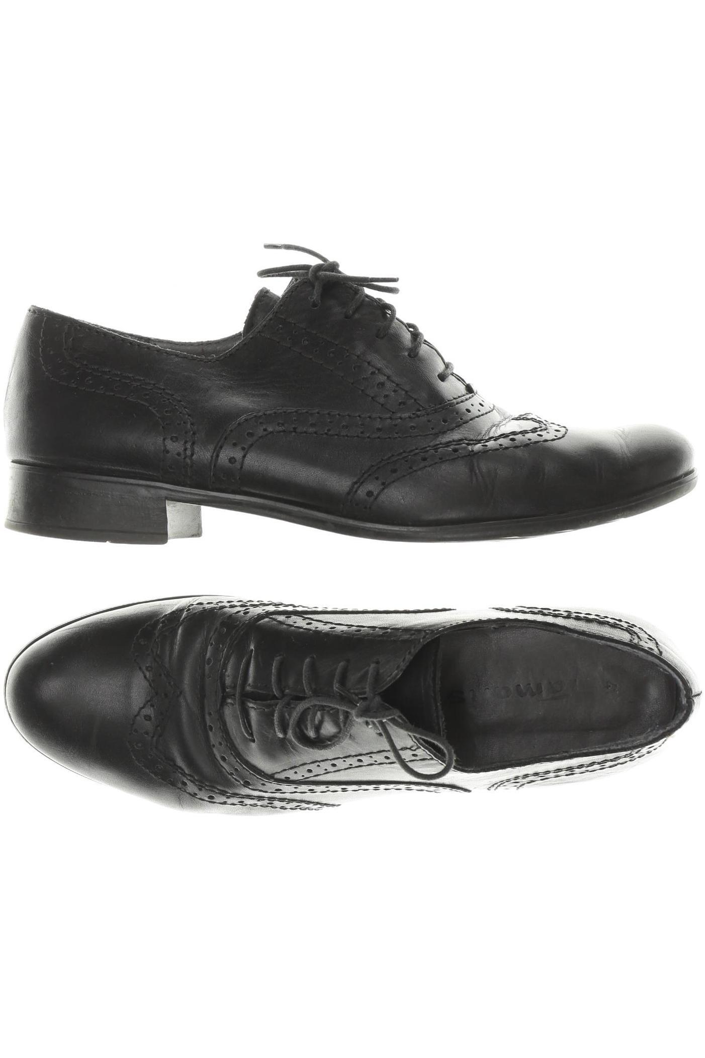 

Tamaris Damen Halbschuh, schwarz, Gr. 41