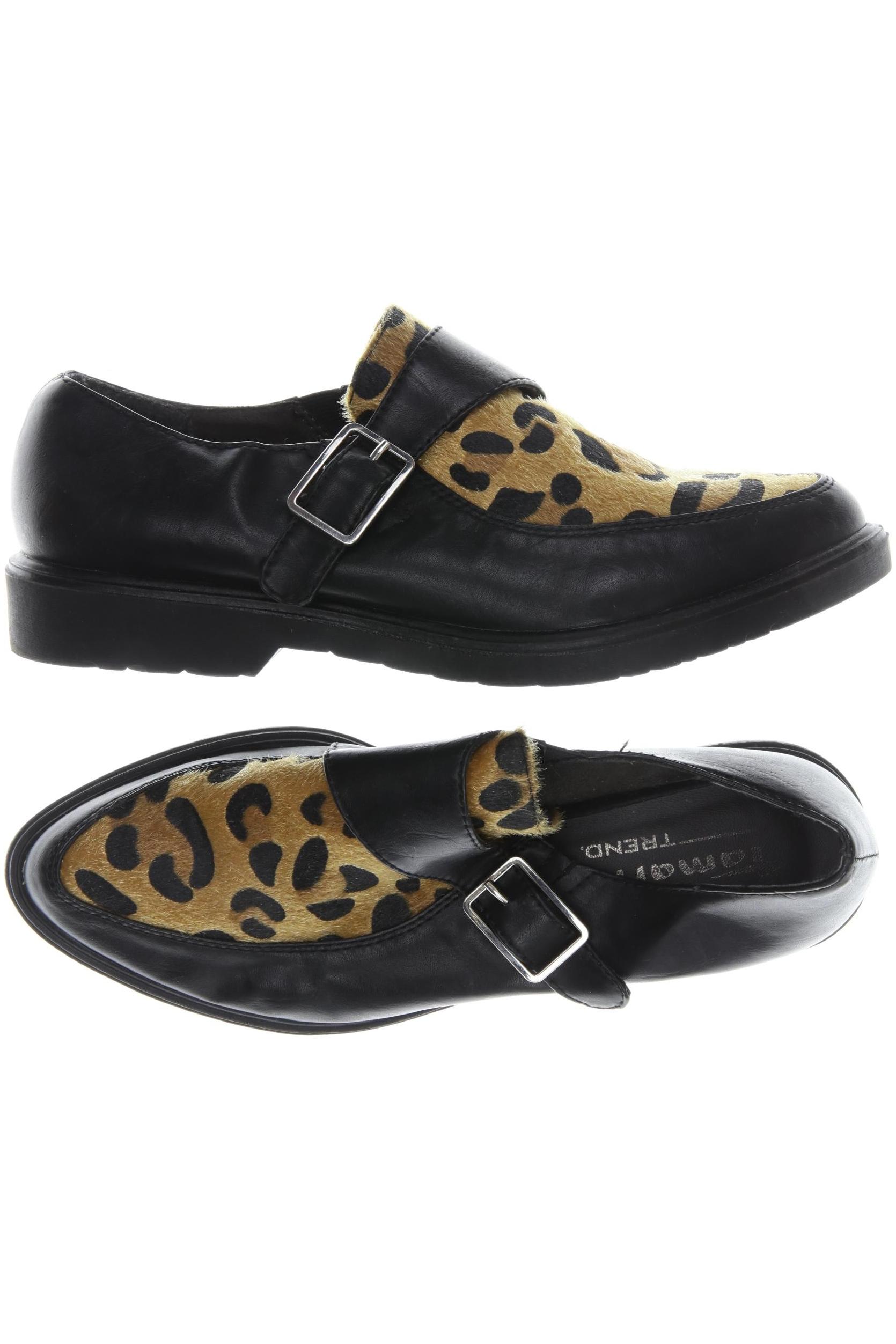 

Tamaris Damen Halbschuh, schwarz, Gr. 38