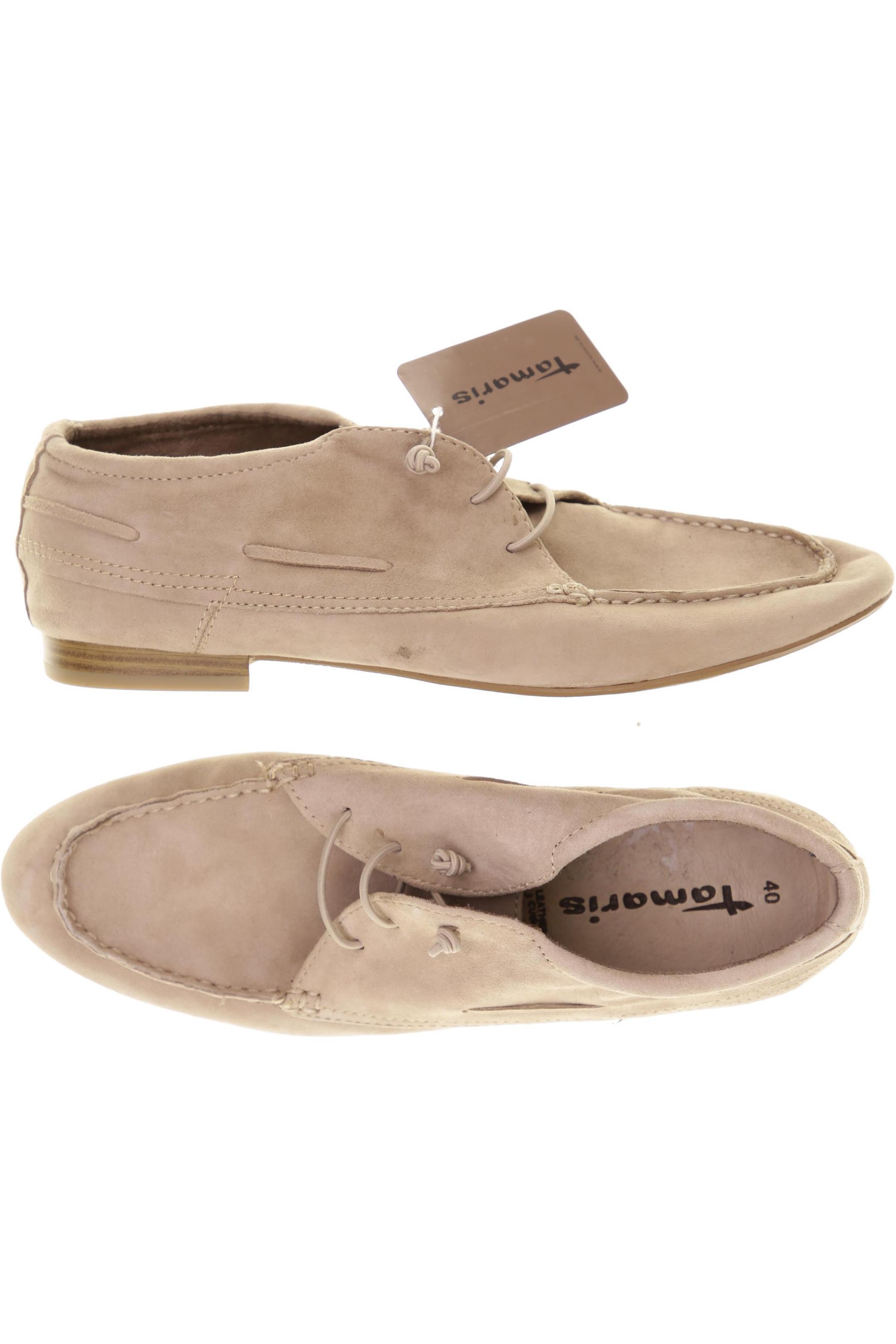 

Tamaris Damen Halbschuh, beige, Gr. 40