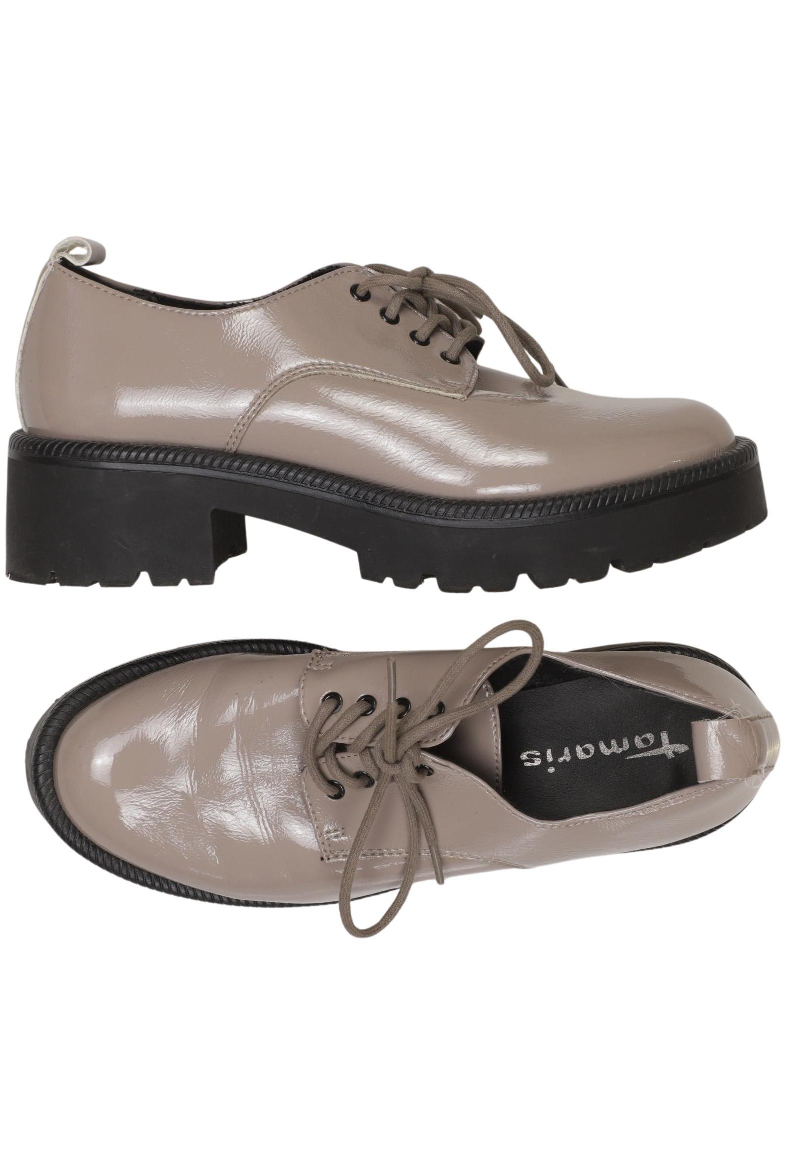 

Tamaris Damen Halbschuh, beige, Gr. 39