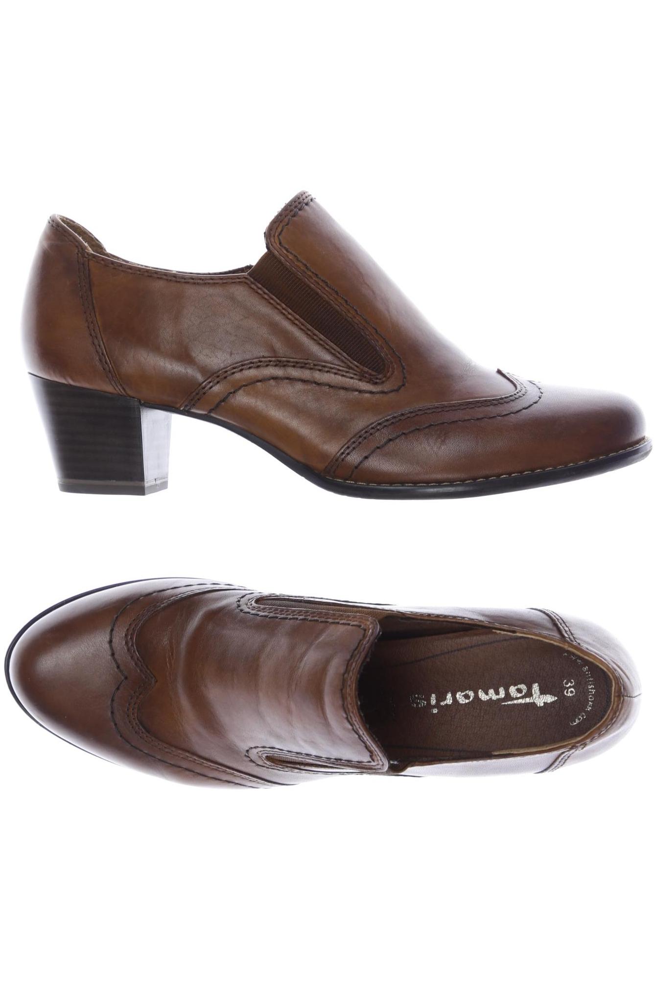 

Tamaris Damen Halbschuh, braun, Gr. 39