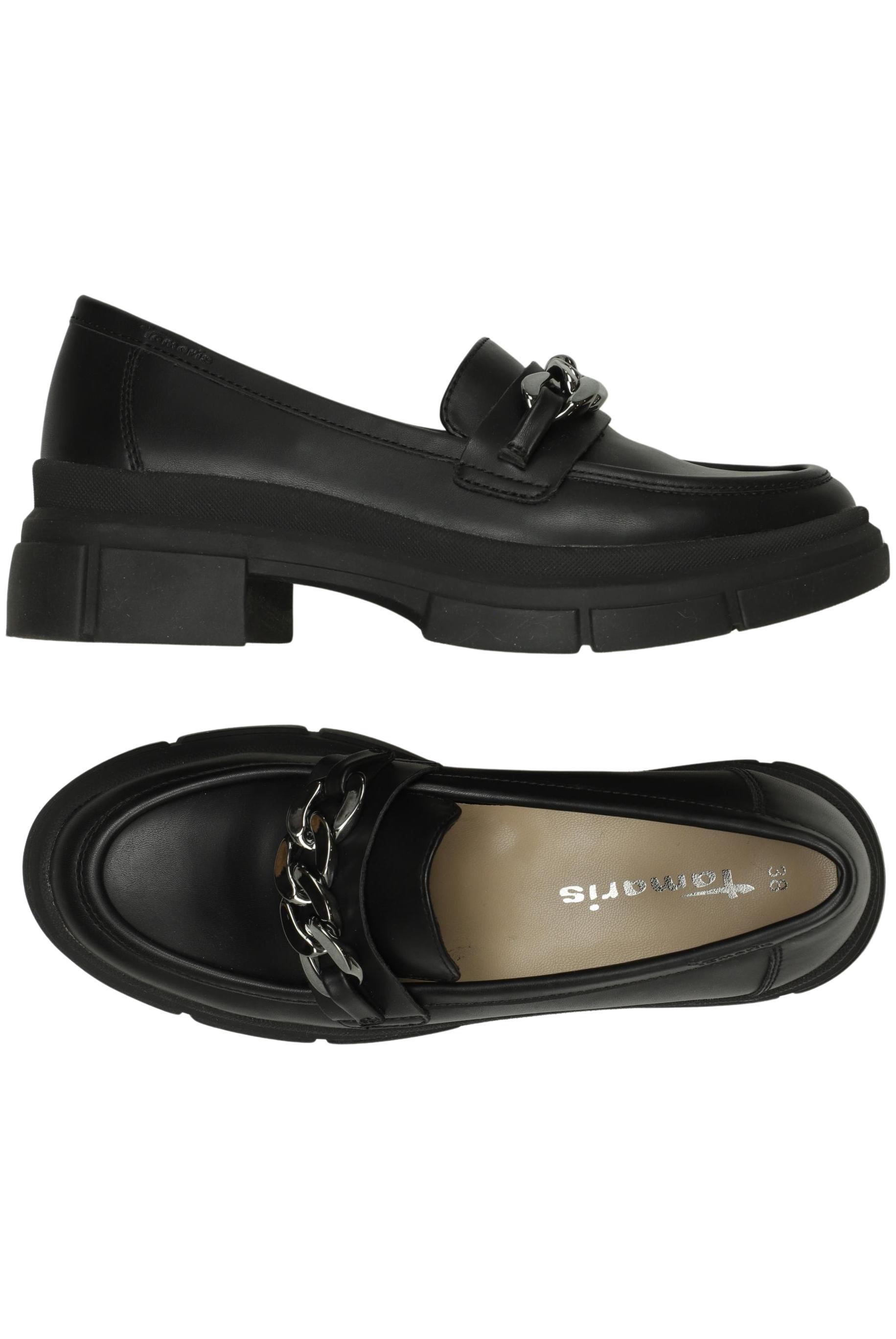 

Tamaris Damen Halbschuh, schwarz, Gr. 38