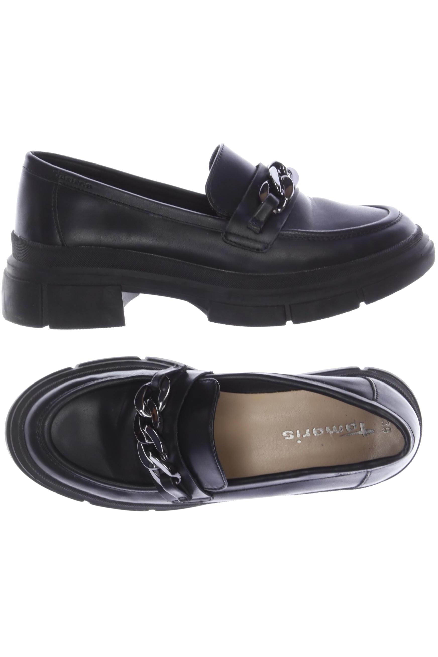 

Tamaris Damen Halbschuh, schwarz, Gr. 39