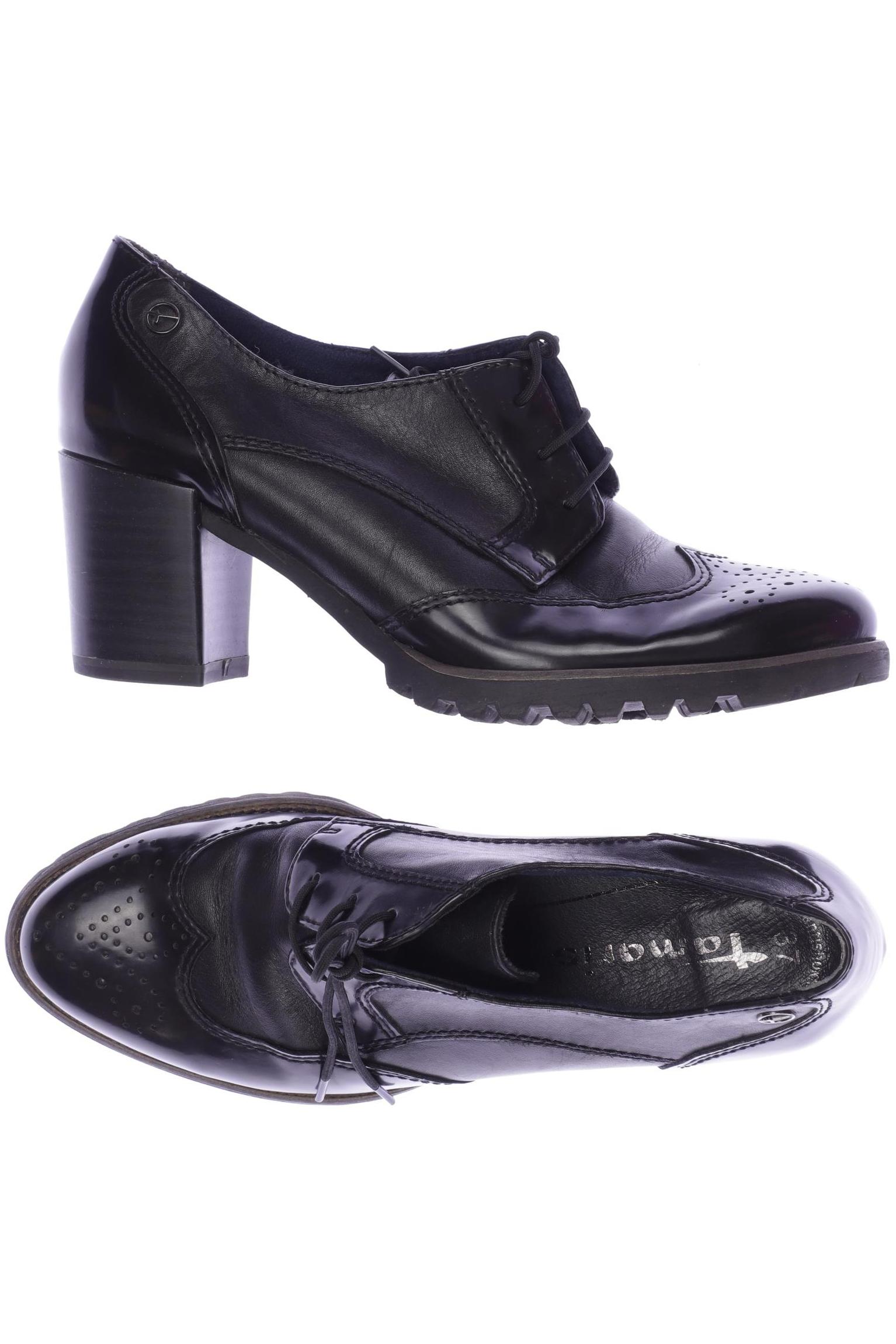 

Tamaris Damen Halbschuh, schwarz, Gr. 37