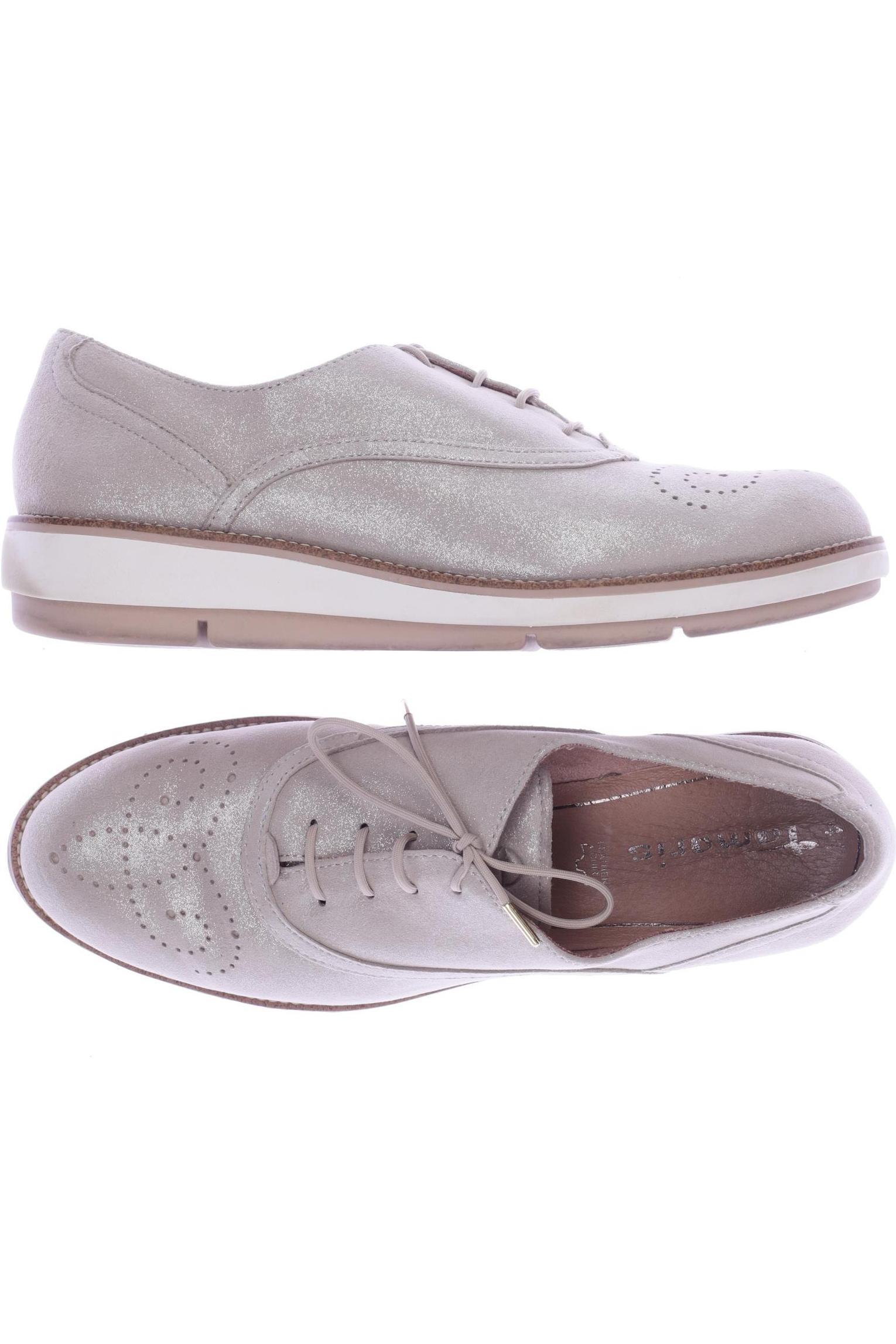 

Tamaris Damen Halbschuh, beige, Gr. 41