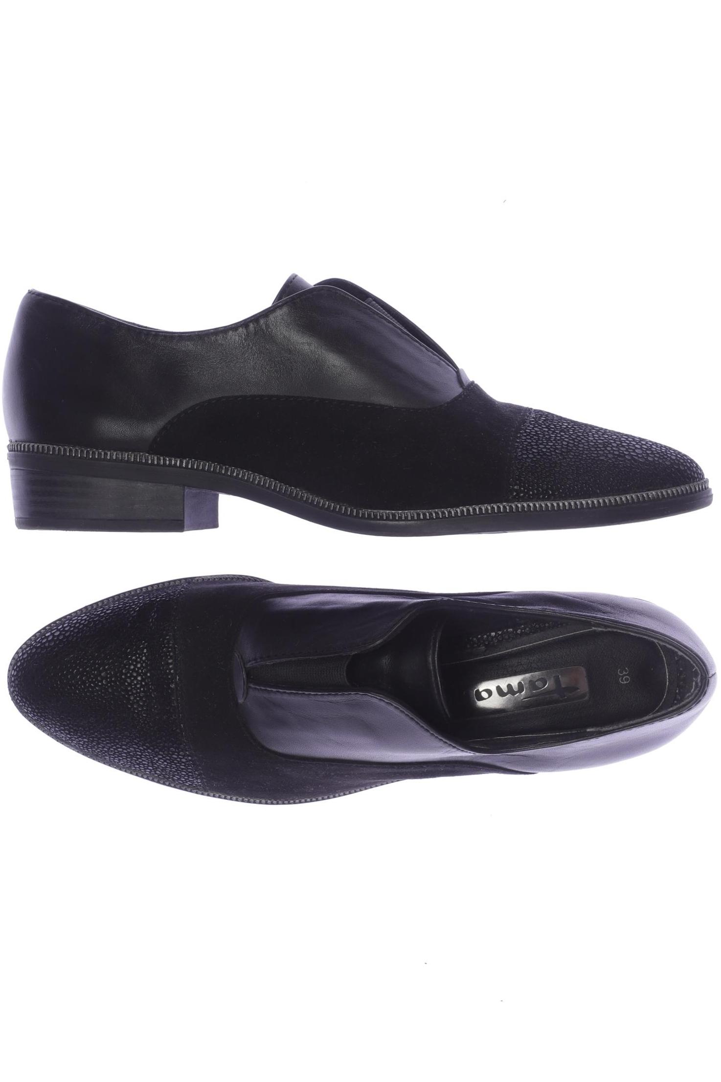 

Tamaris Damen Halbschuh, schwarz, Gr. 39