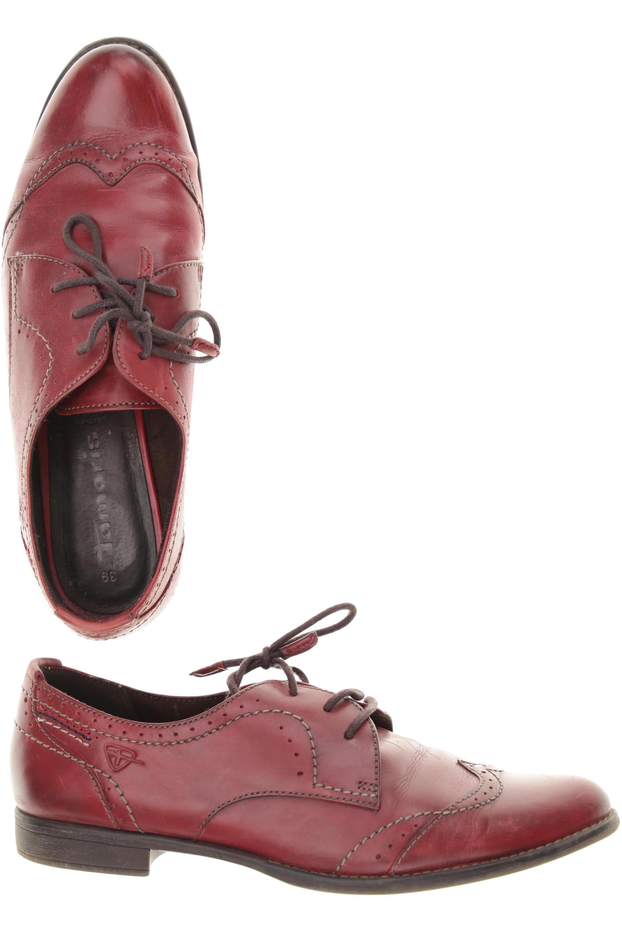 

Tamaris Damen Halbschuh, rot, Gr. 39