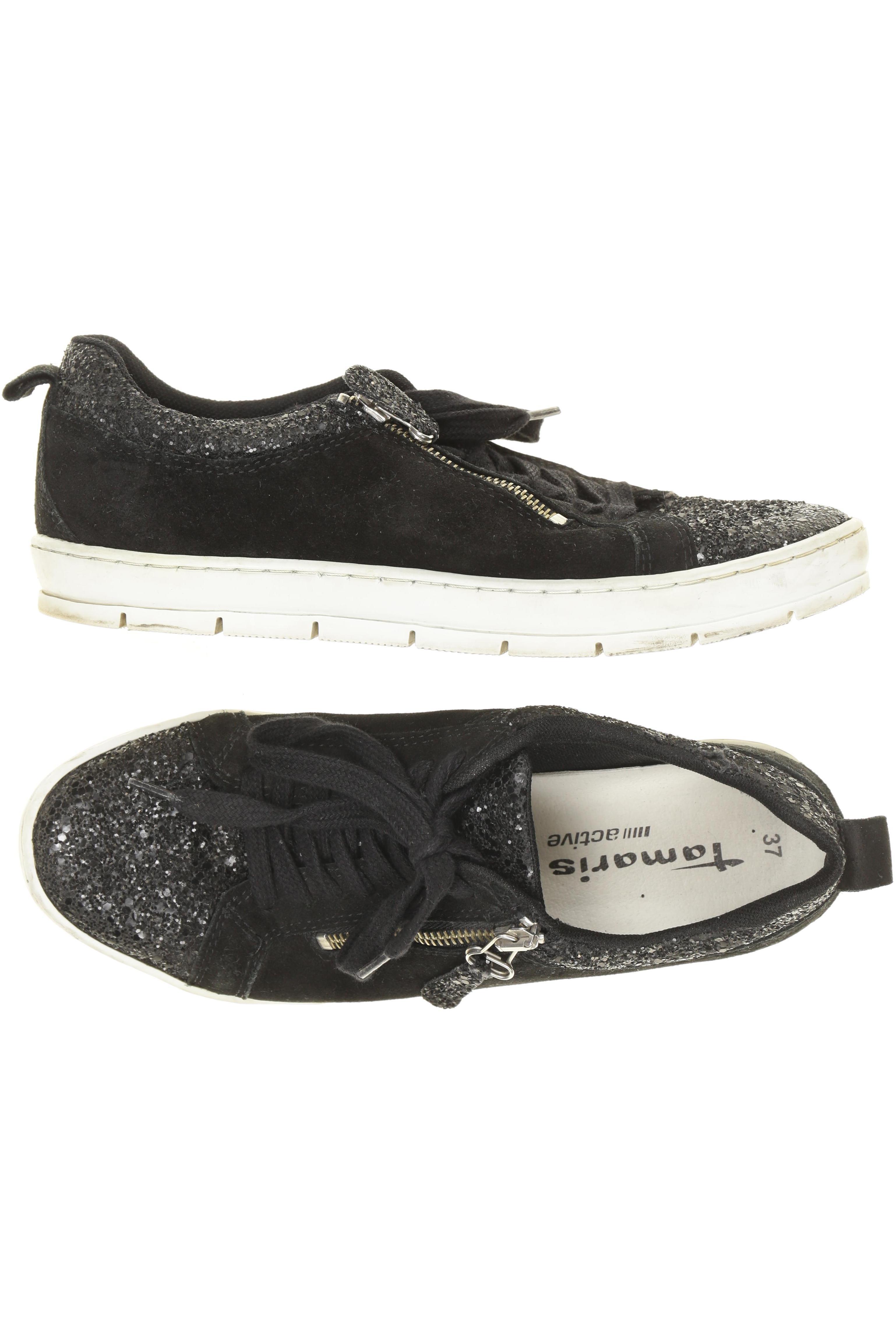 

Tamaris Damen Halbschuh, schwarz, Gr. 37