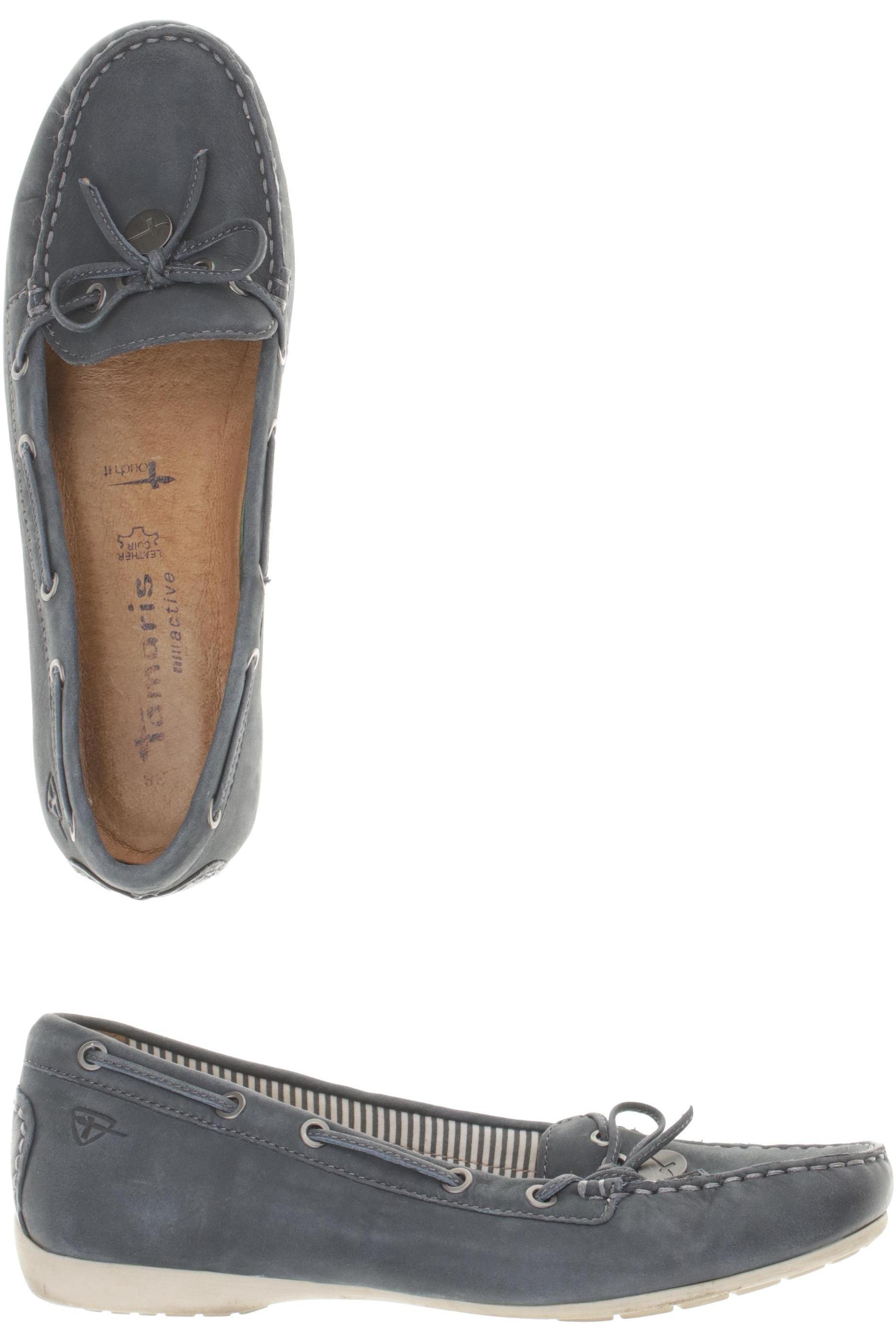 

Tamaris Damen Halbschuh, blau, Gr. 38