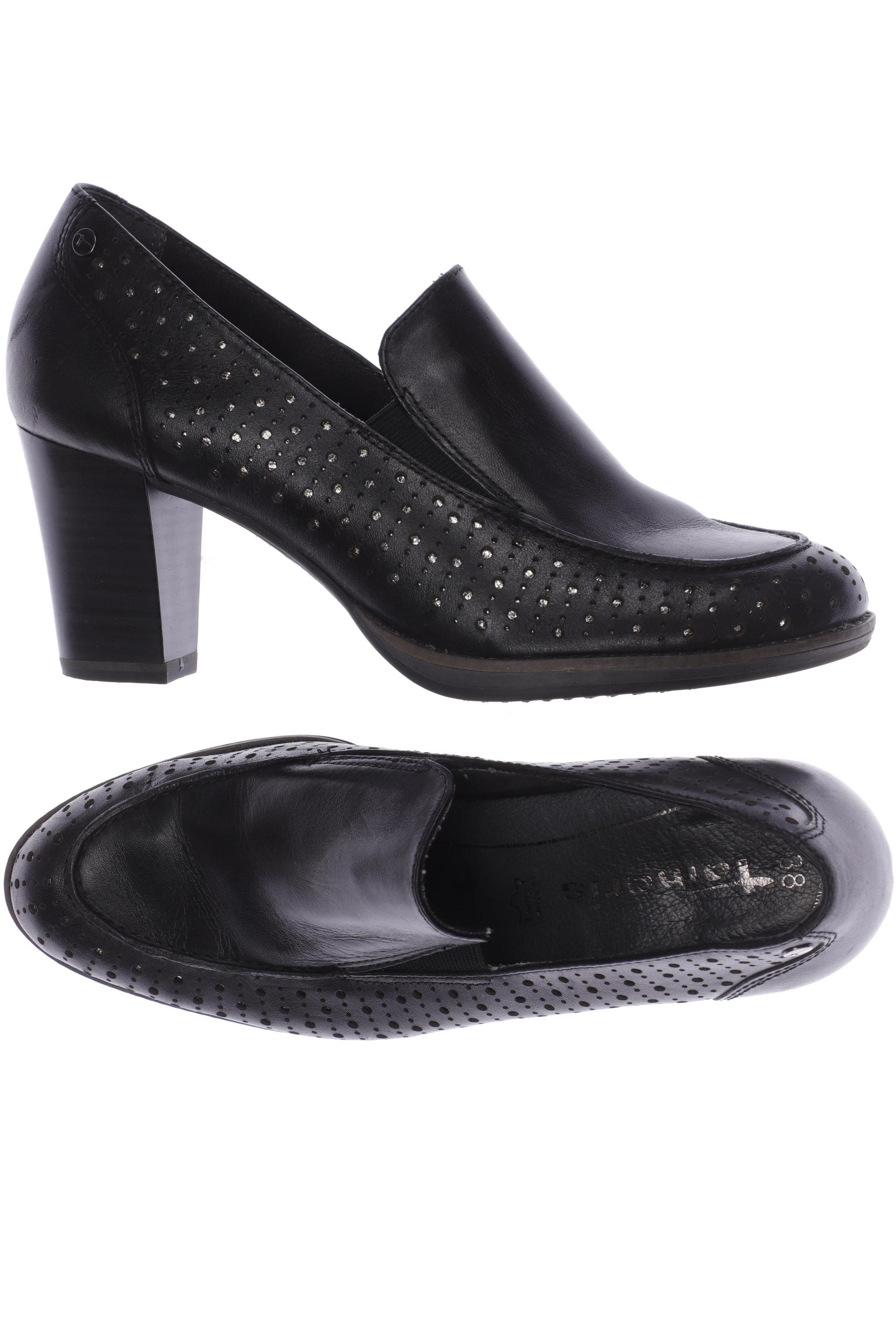 

Tamaris Damen Halbschuh, schwarz, Gr. 38