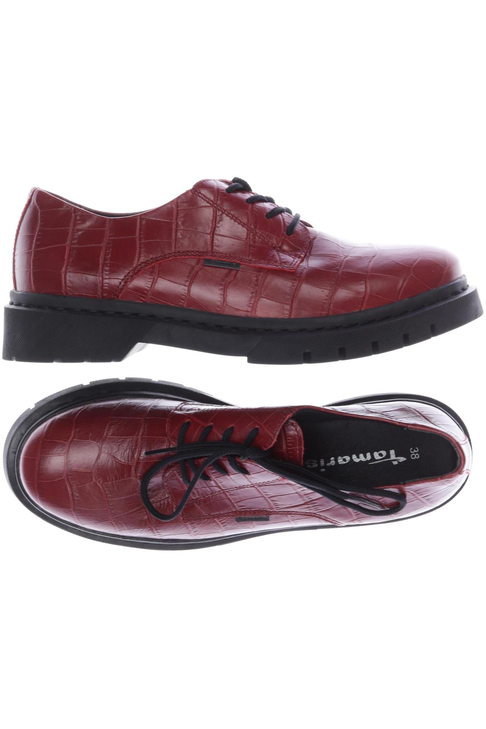 

Tamaris Damen Halbschuh, bordeaux, Gr. 38