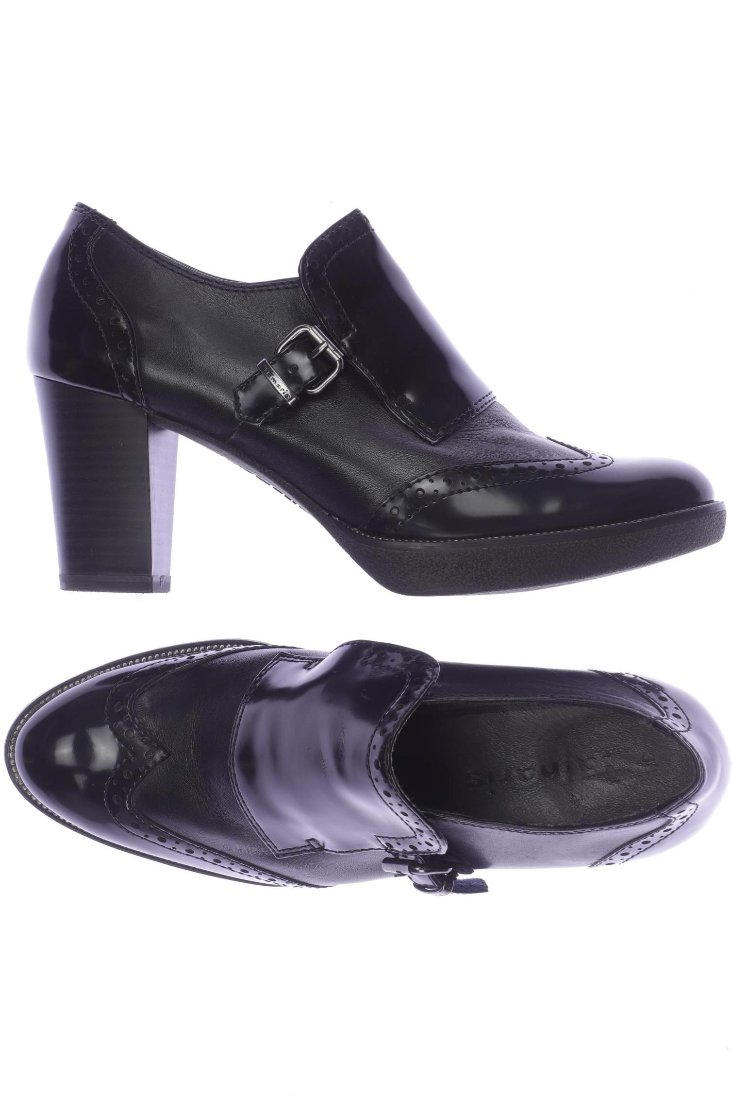 

Tamaris Damen Halbschuh, schwarz, Gr. 38