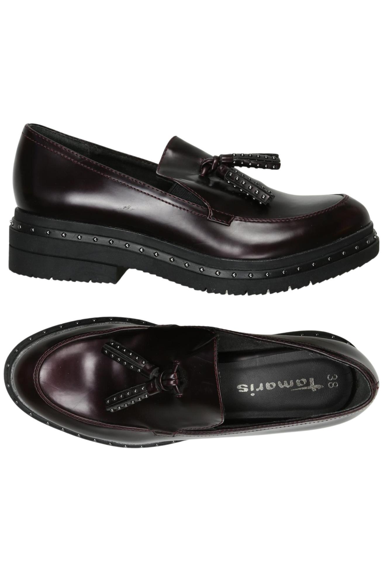 

Tamaris Damen Halbschuh, bordeaux, Gr. 38