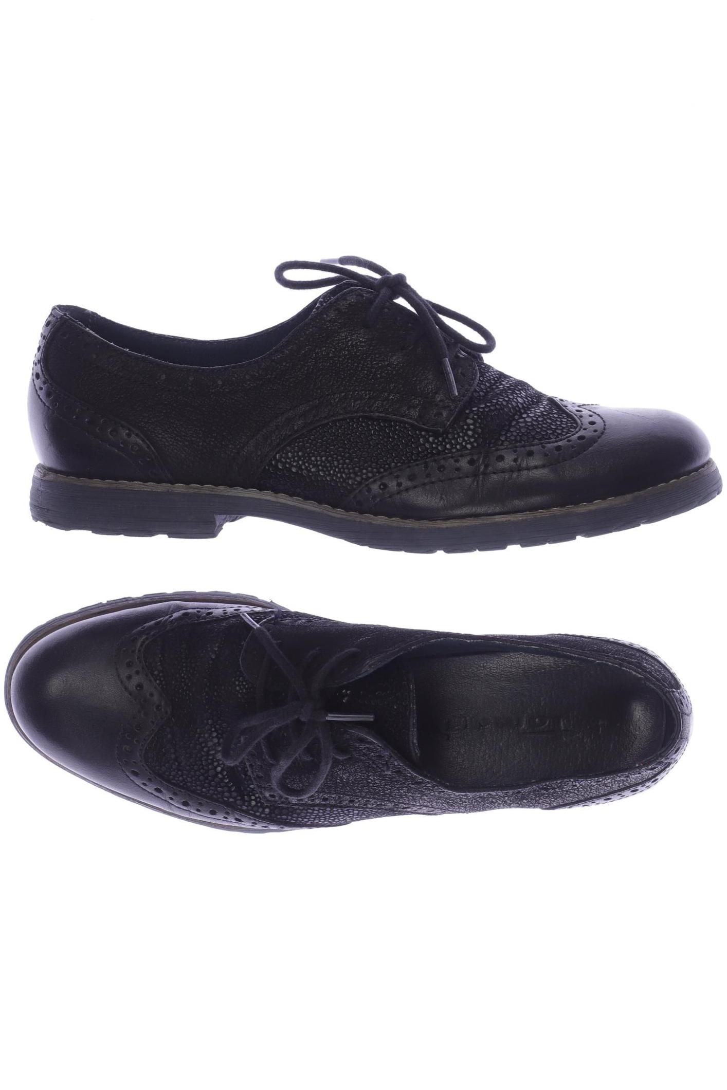 

Tamaris Damen Halbschuh, schwarz, Gr. 37