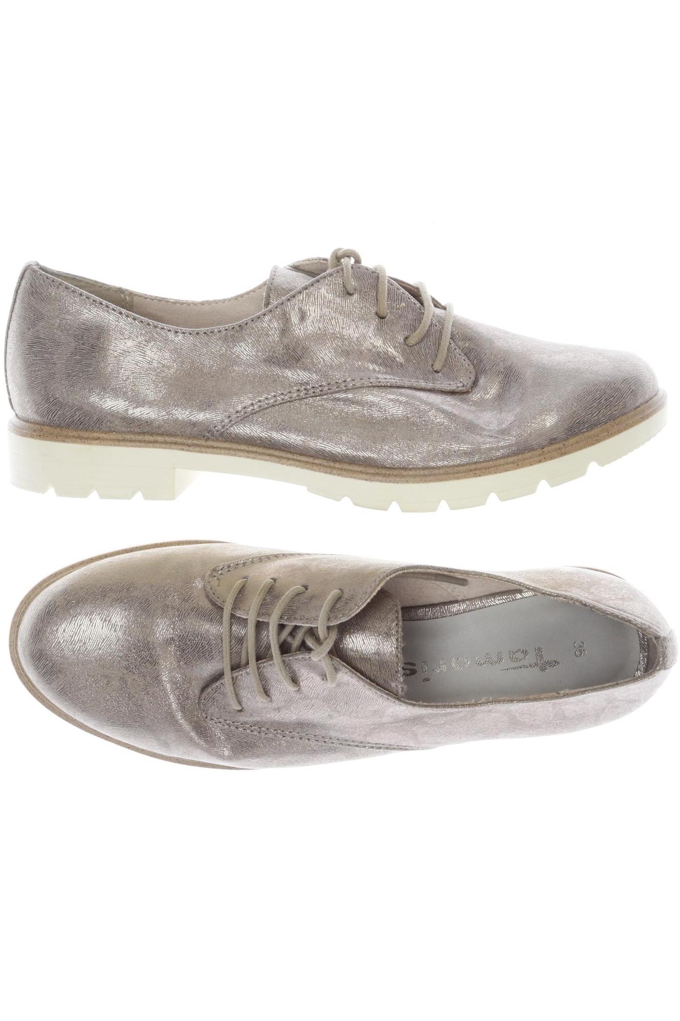 

Tamaris Damen Halbschuh, beige, Gr. 36