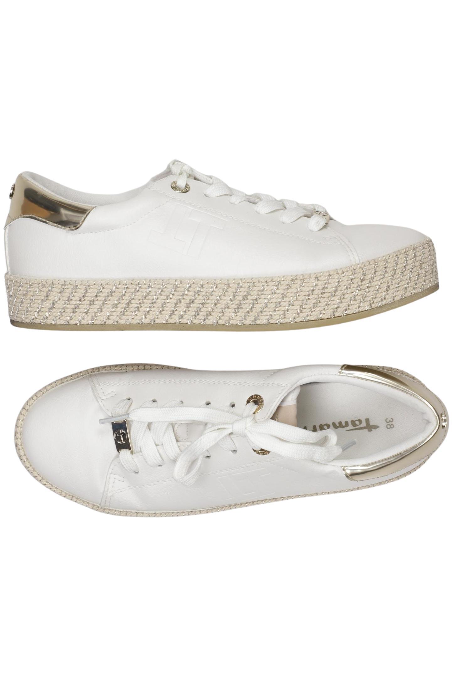 

Tamaris Damen Halbschuh, weiß, Gr. 38