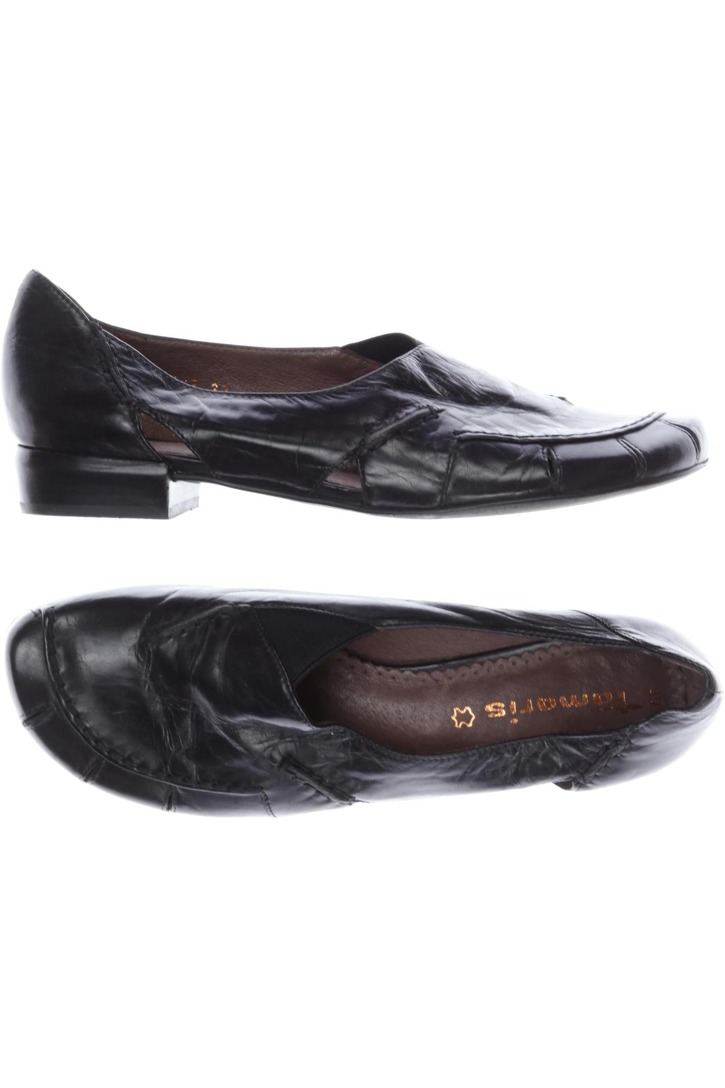 

Tamaris Damen Halbschuh, schwarz, Gr. 39