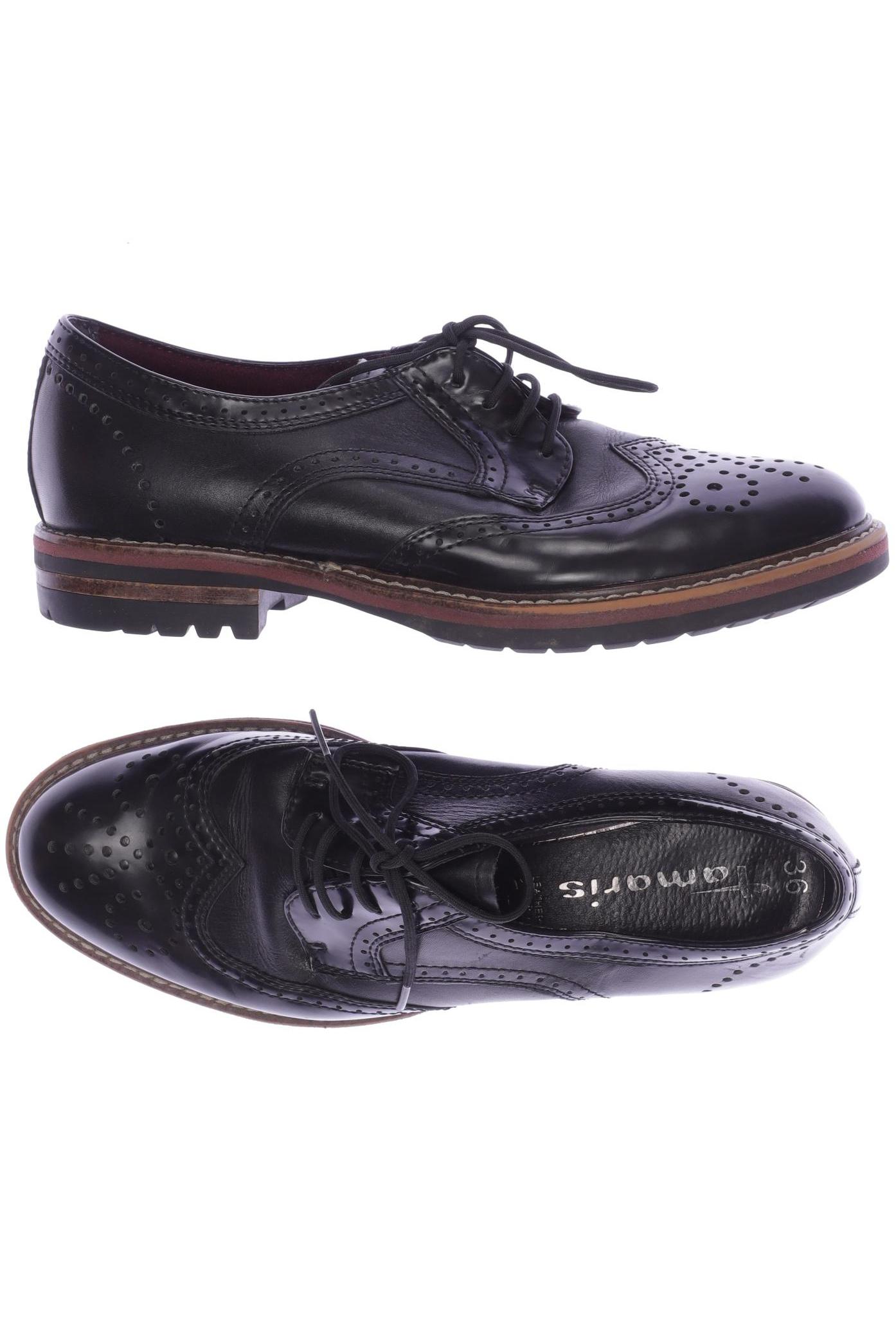 

Tamaris Damen Halbschuh, schwarz, Gr. 36