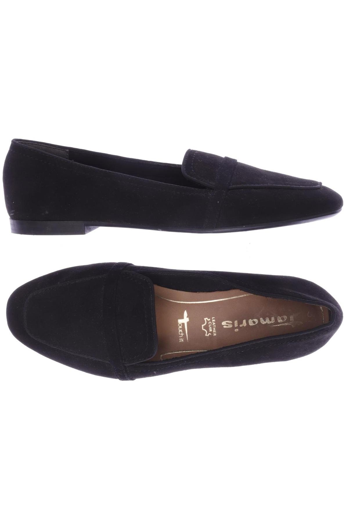 

Tamaris Damen Halbschuh, schwarz, Gr. 37