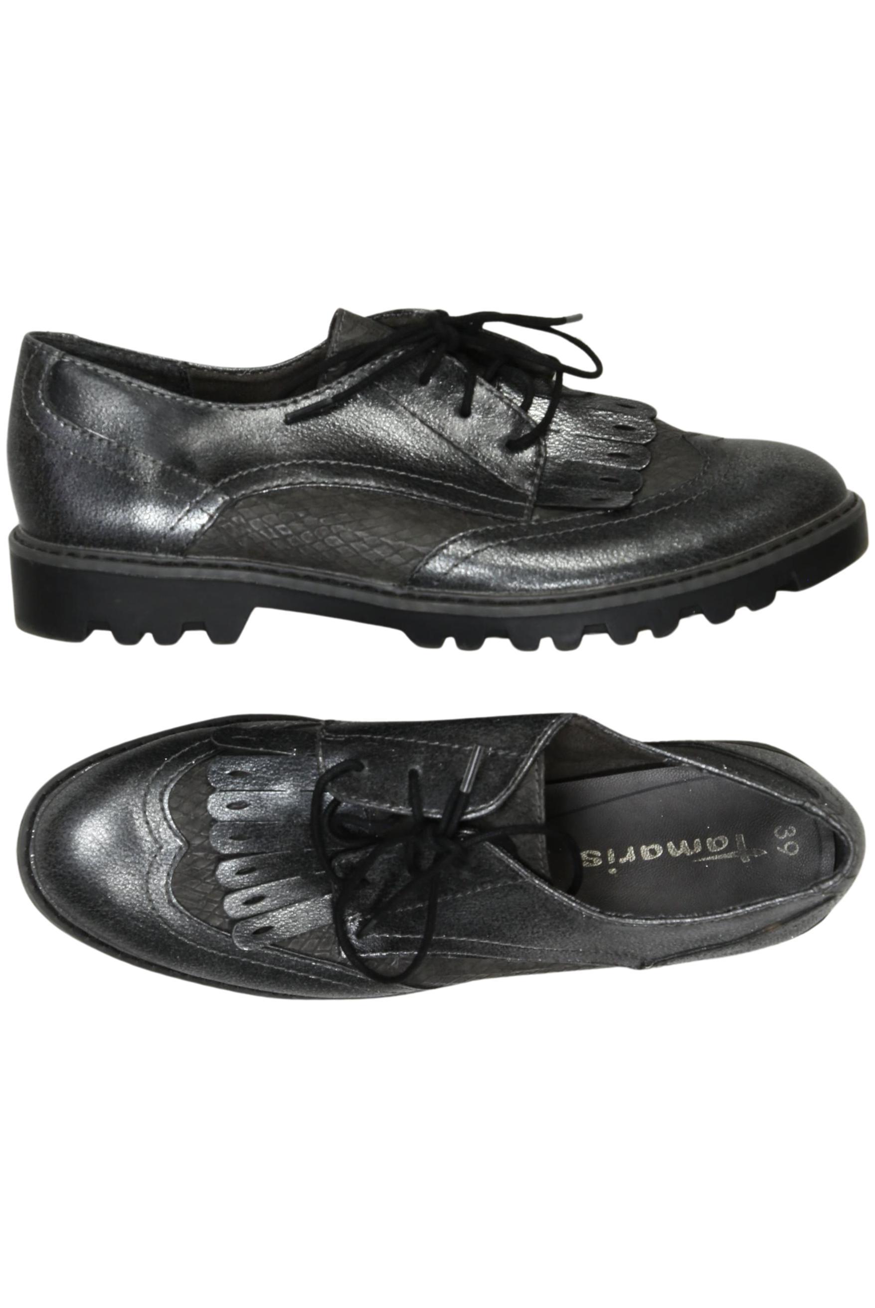 

Tamaris Damen Halbschuh, grau, Gr. 39