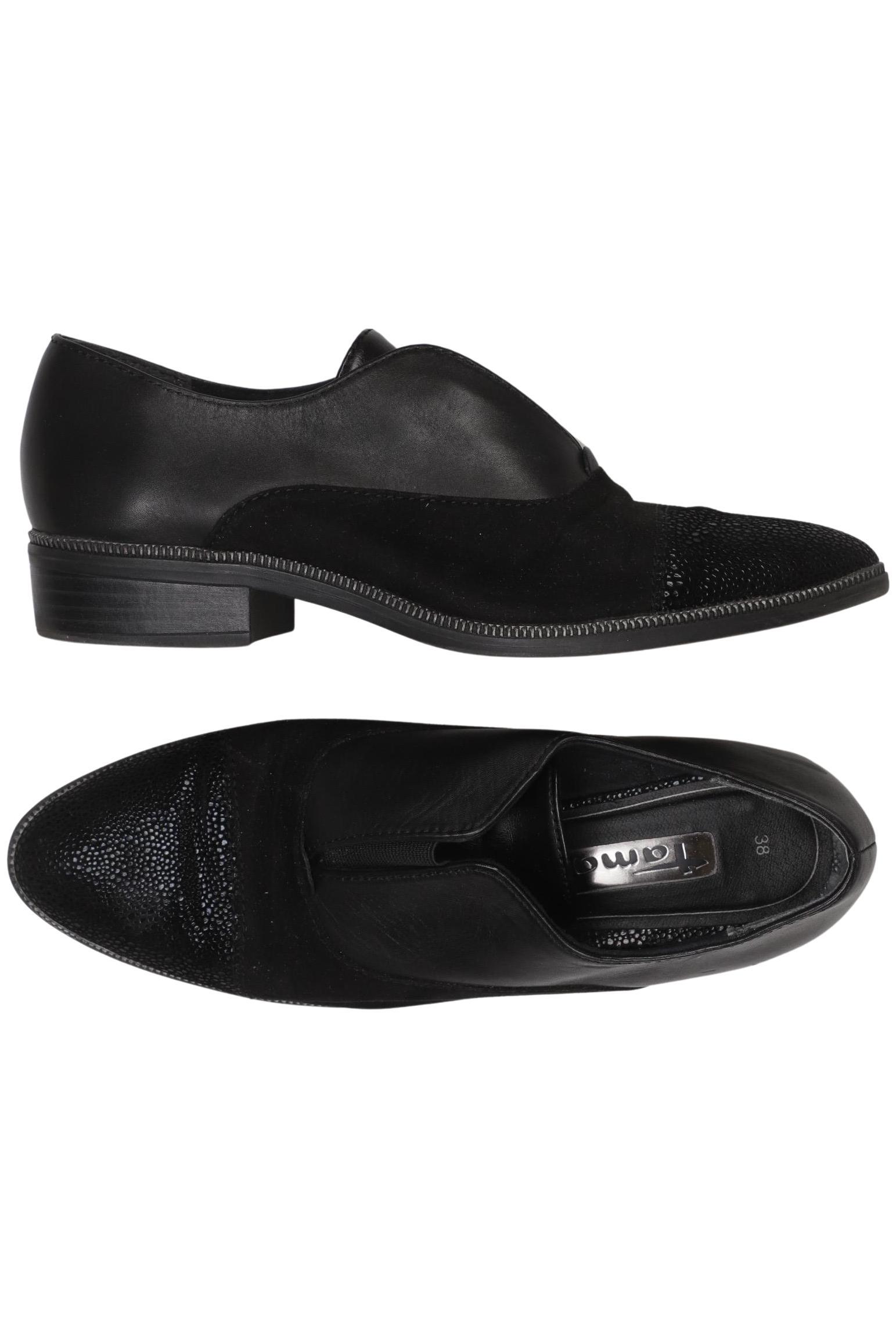 

Tamaris Damen Halbschuh, schwarz, Gr. 38