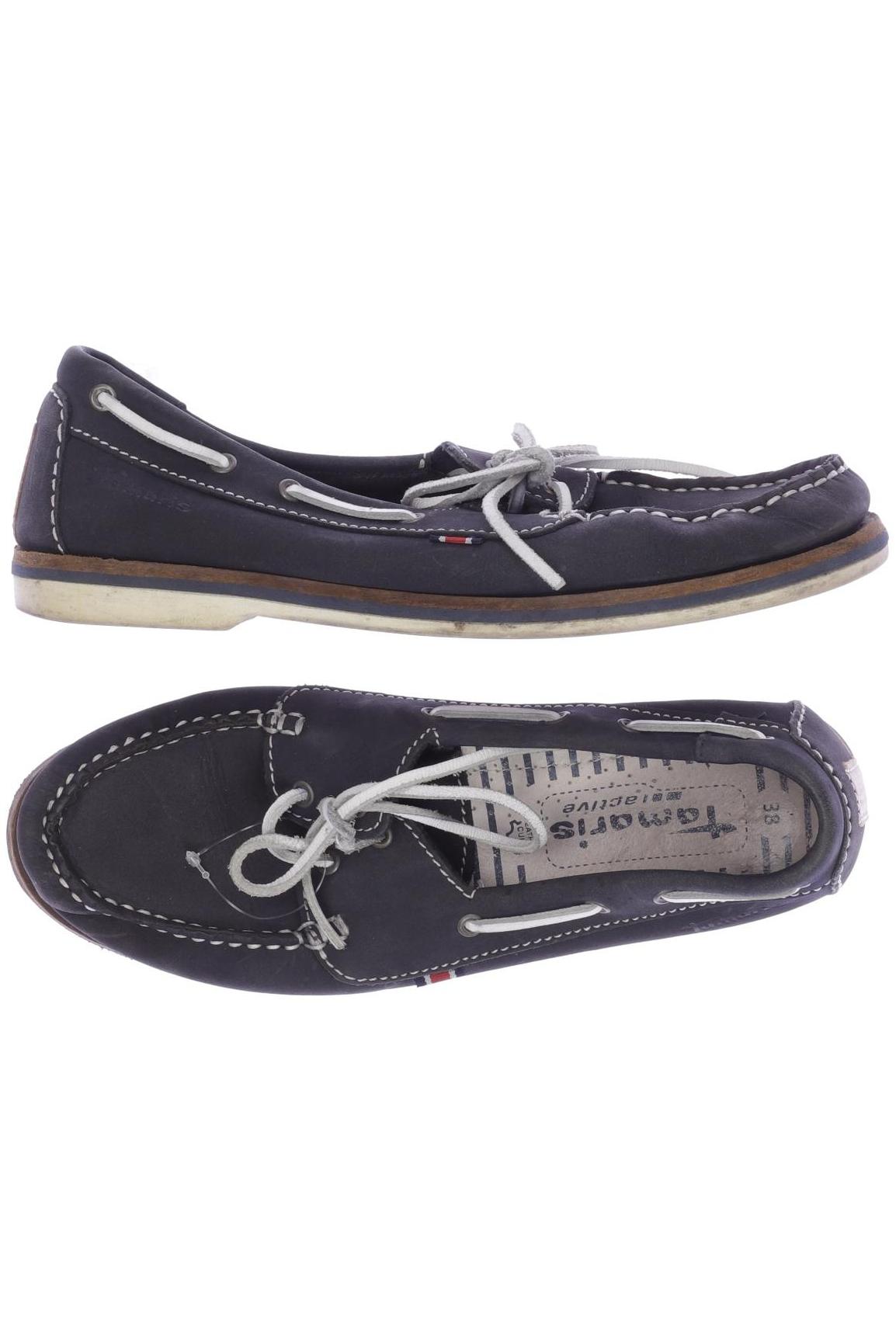

Tamaris Damen Halbschuh, marineblau, Gr. 38