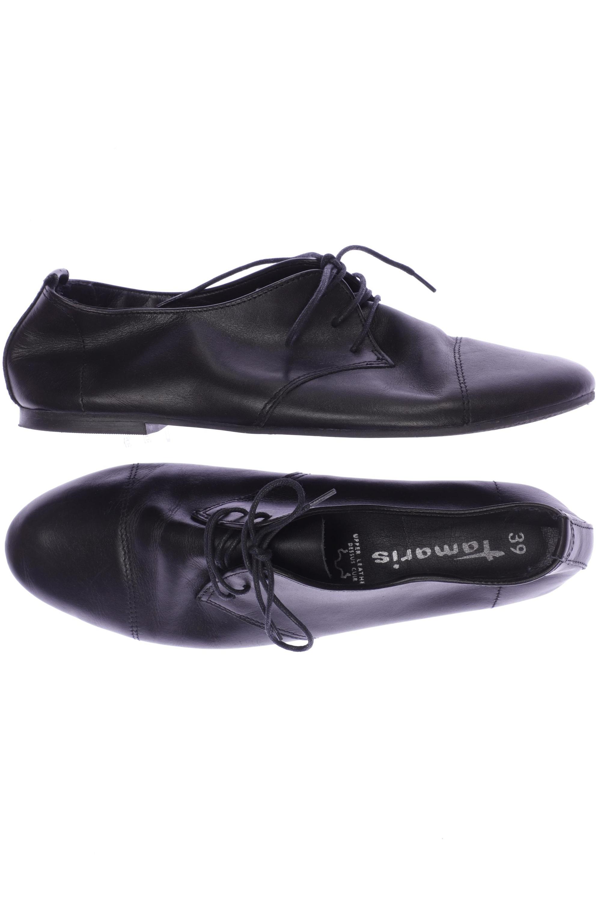 

Tamaris Damen Halbschuh, schwarz, Gr. 39