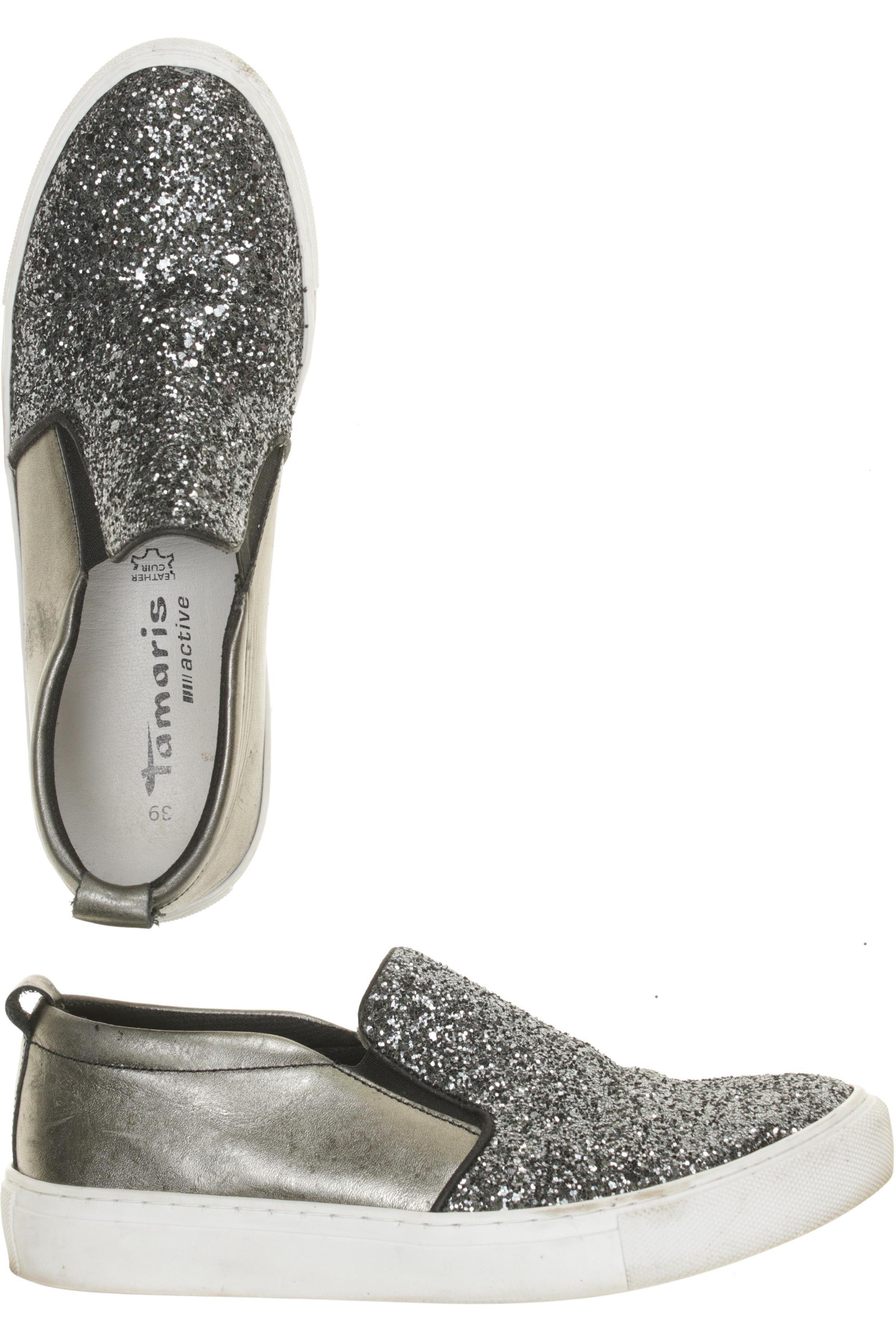 

Tamaris Damen Halbschuh, grau, Gr. 39